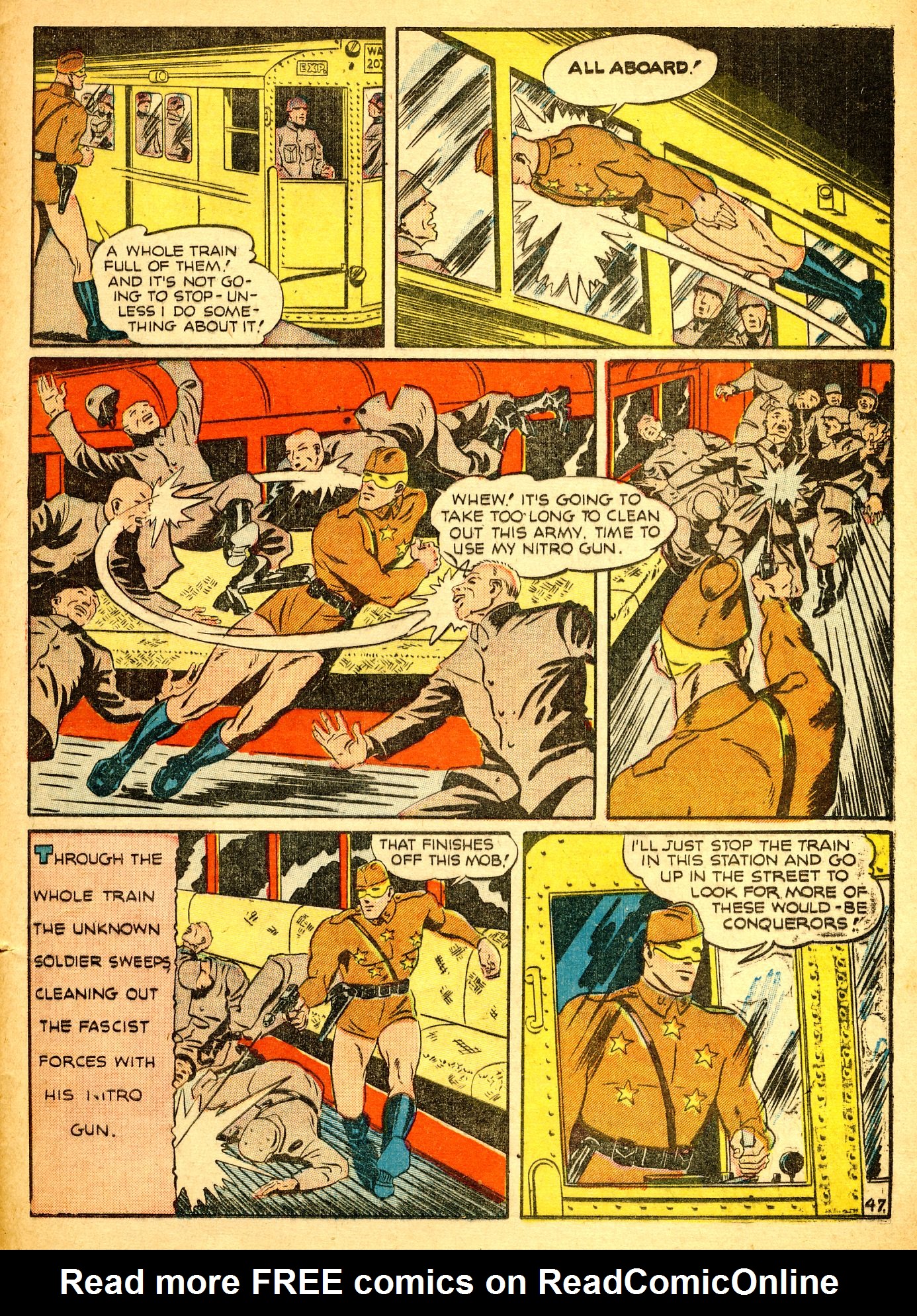 Read online Our Flag Comics comic -  Issue #2 - 48
