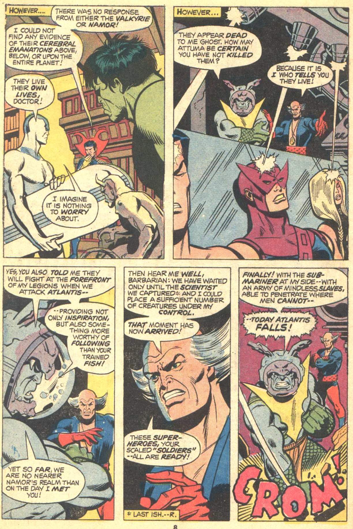 The Defenders (1972) Issue #8 #9 - English 7