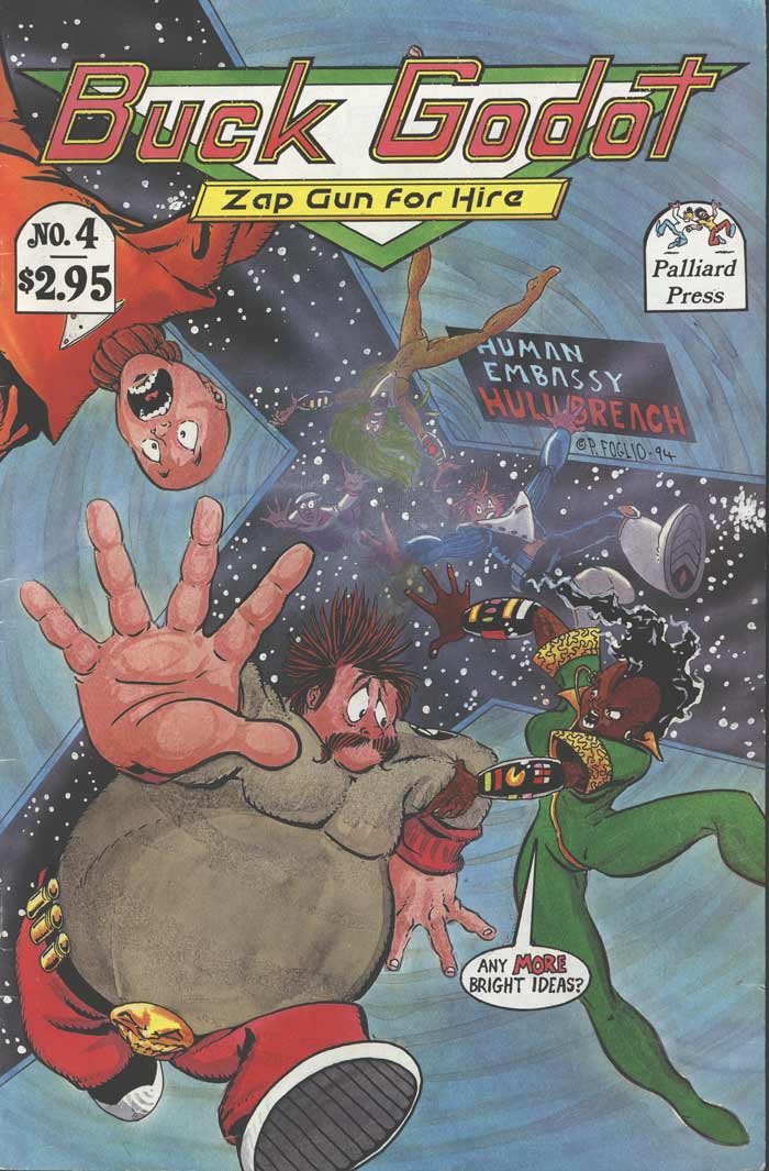 Read online Buck Godot - Zap Gun For Hire comic -  Issue #4 - 1
