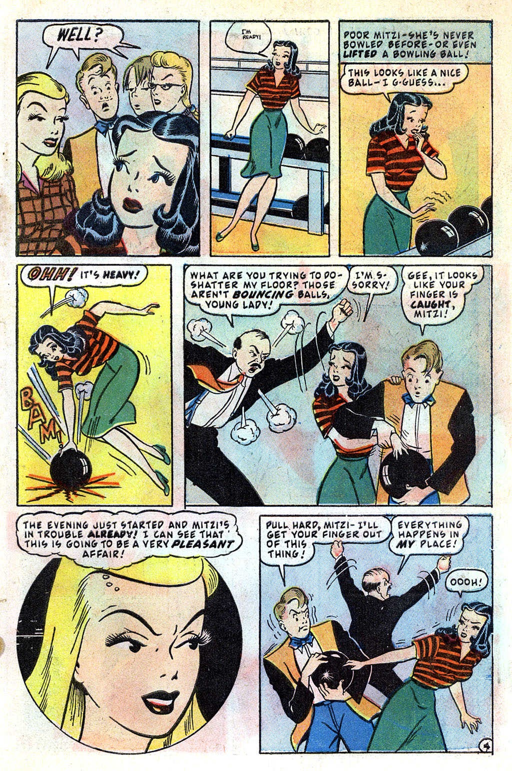 Read online Mitzi's Boy Friend comic -  Issue #2 - 29