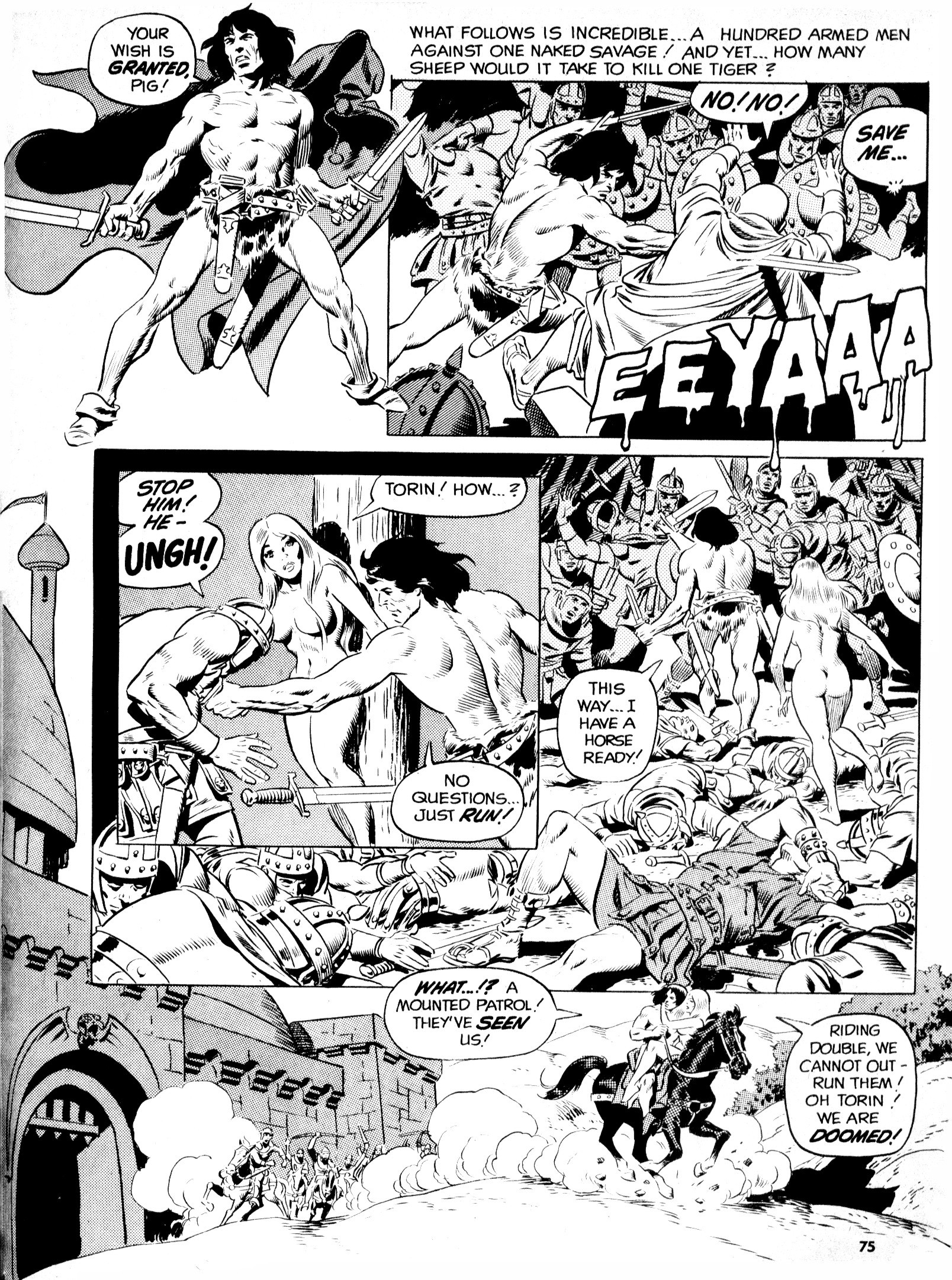 Read online Vampirella (1969) comic -  Issue #27 - 75