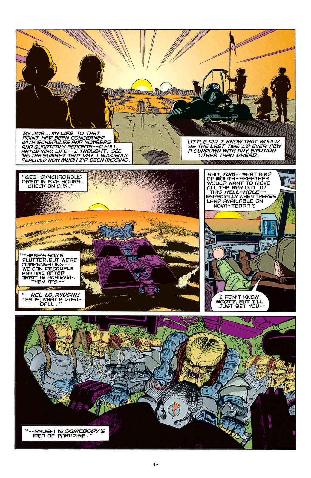 Aliens vs. Predator: The Essential Comics issue TPB 1 (Part 1) - Page 48