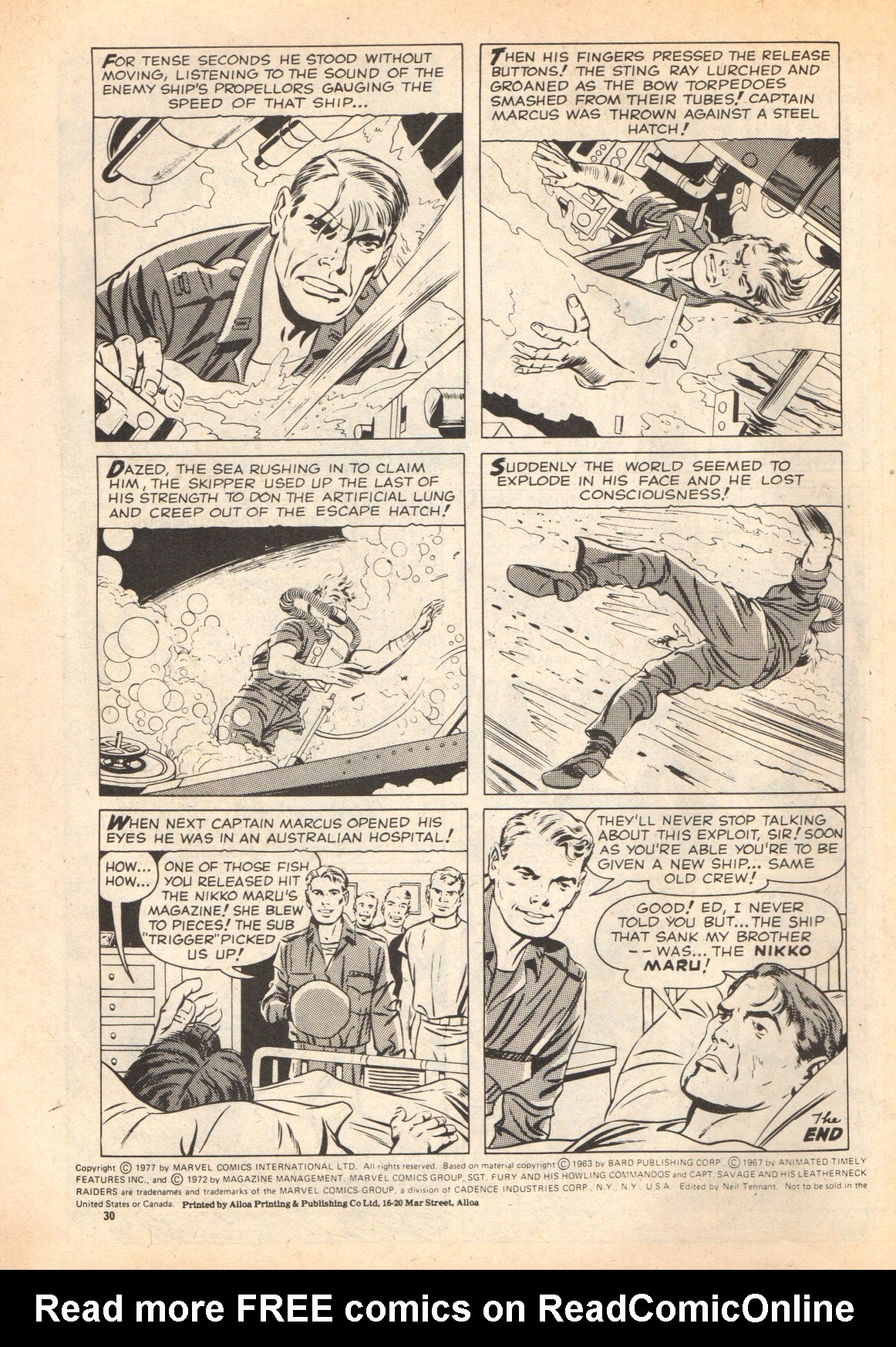 Read online Fury (1977) comic -  Issue #23 - 30