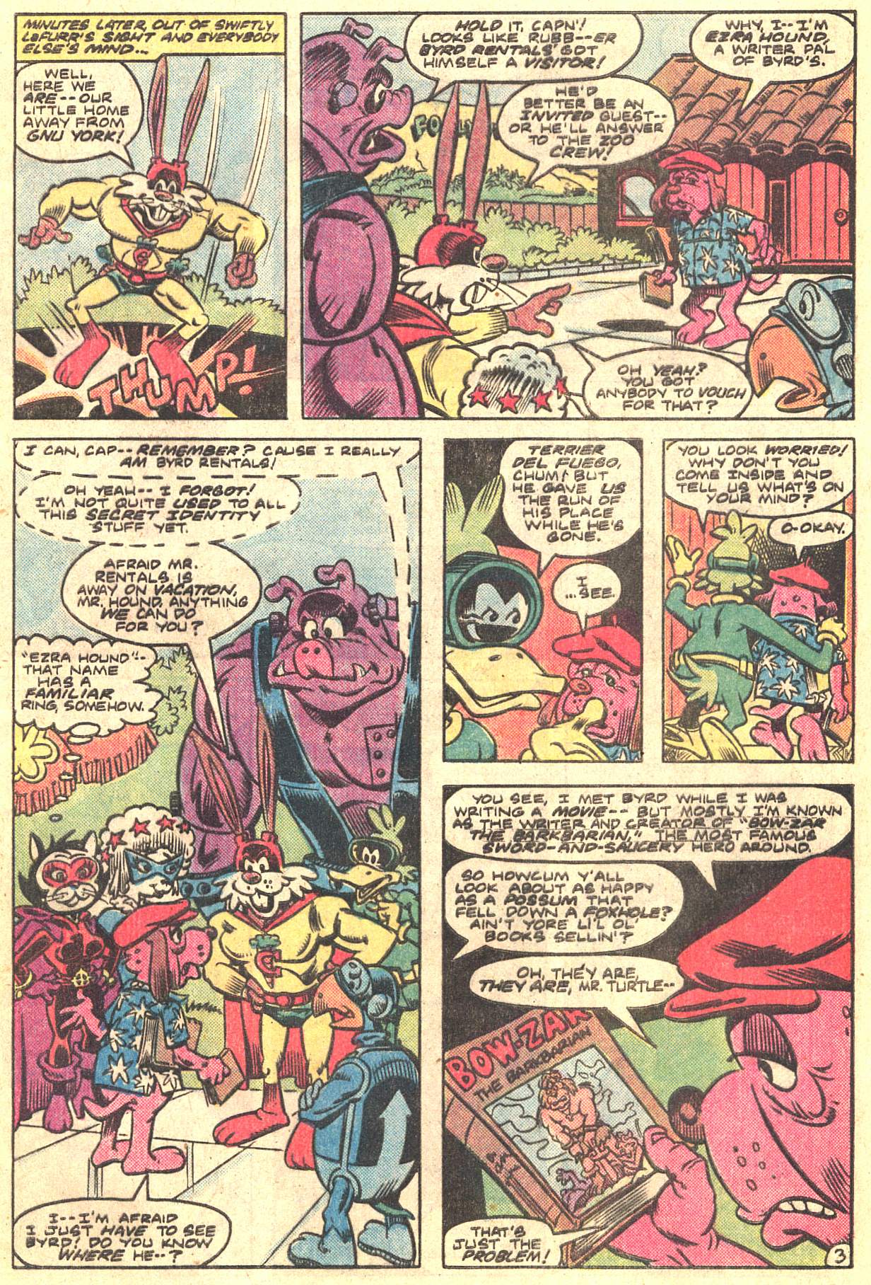 Read online Captain Carrot and His Amazing Zoo Crew! comic -  Issue #7 - 4