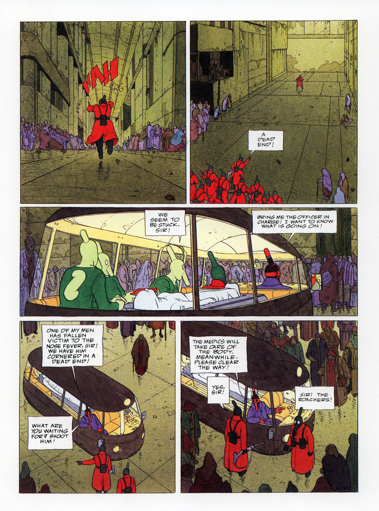 Read online Epic Graphic Novel: Moebius comic -  Issue # TPB 7 - 57
