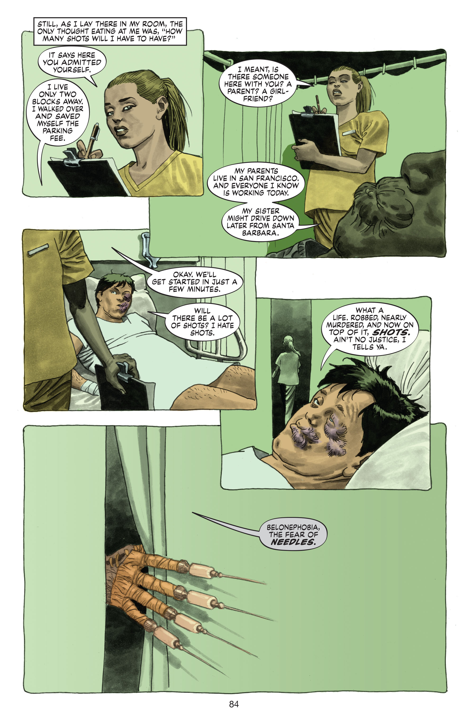 Read online Dark Night: A True Batman Story comic -  Issue # Full - 81