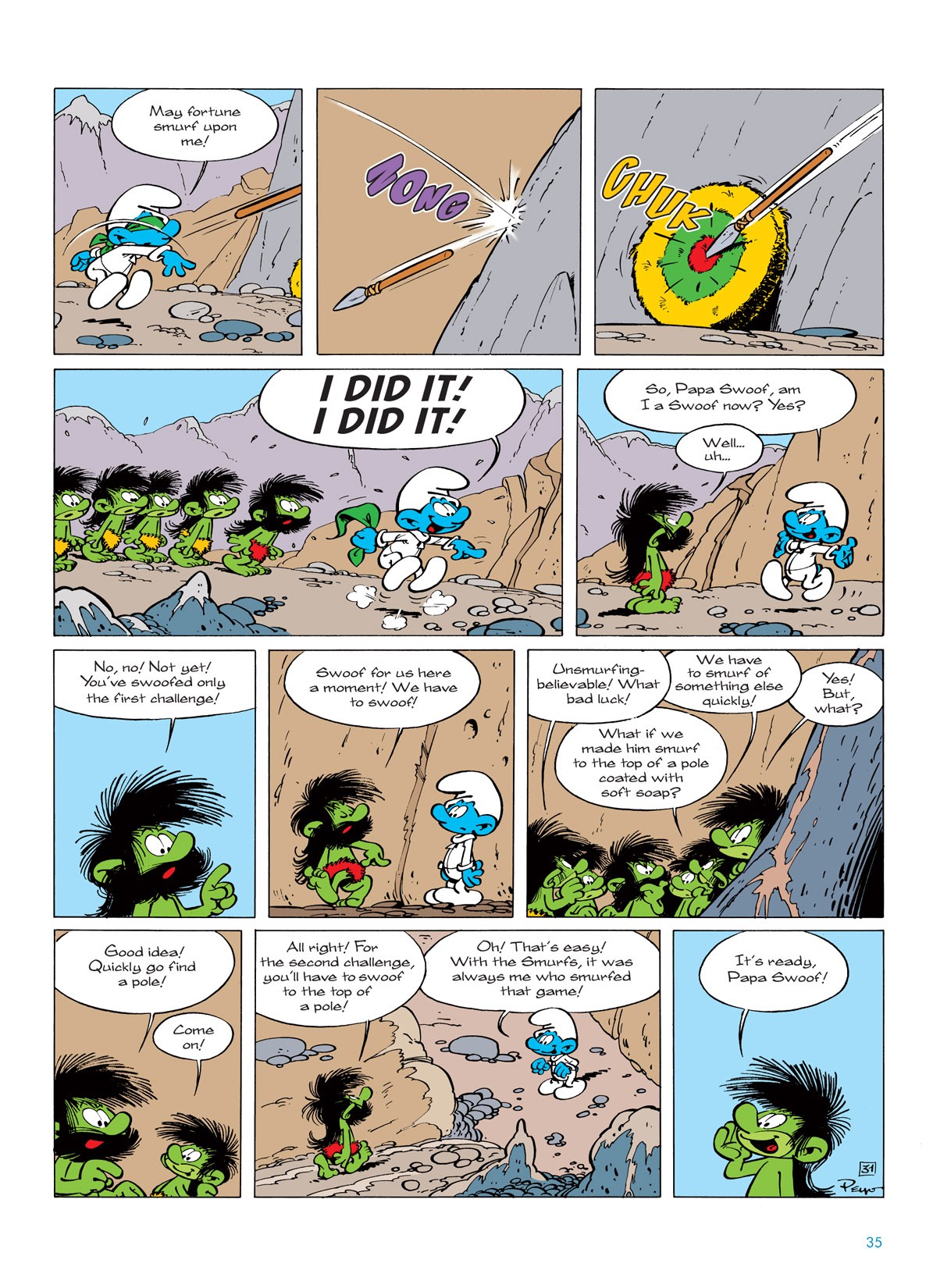 Read online The Smurfs comic -  Issue #7 - 35