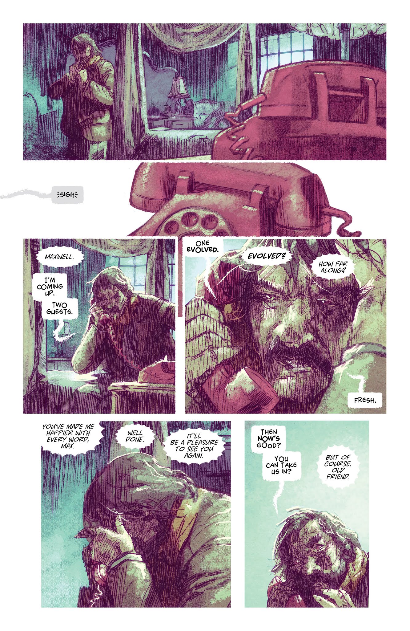 Read online Evolution comic -  Issue #8 - 21