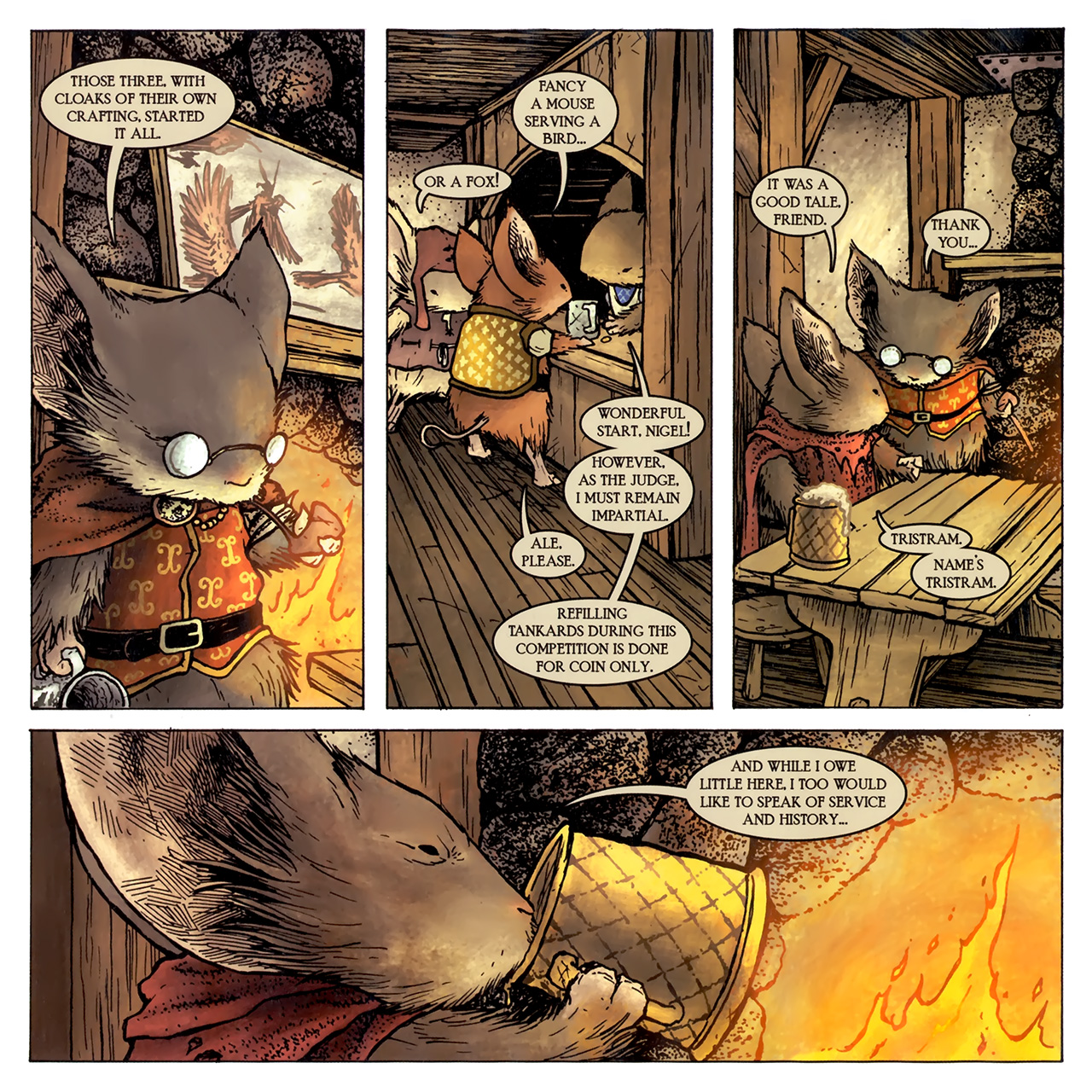 Mouse Guard: Legends of the Guard issue 1 - Page 12