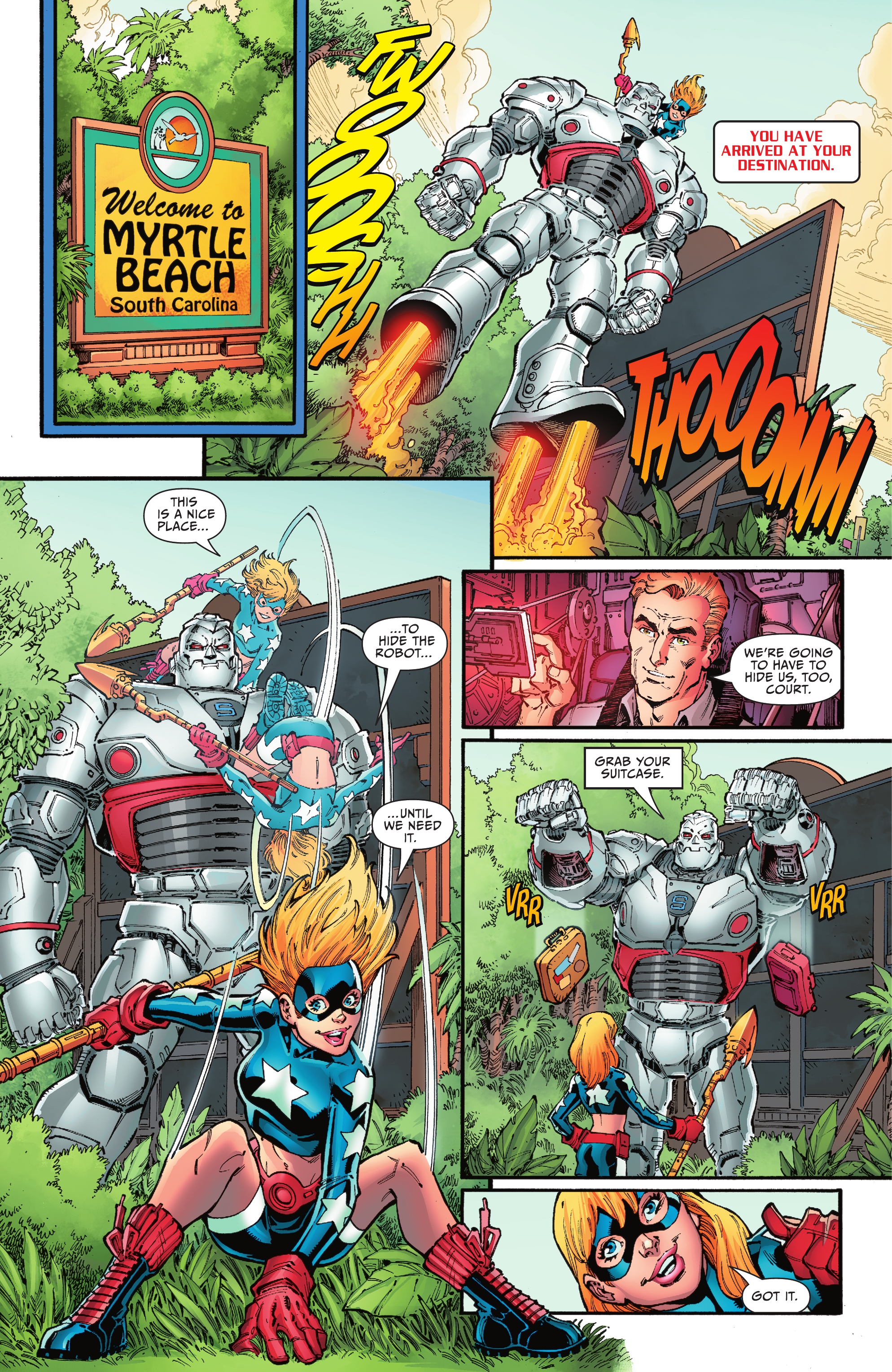 Read online Stargirl Spring Break Special comic -  Issue # Full - 9