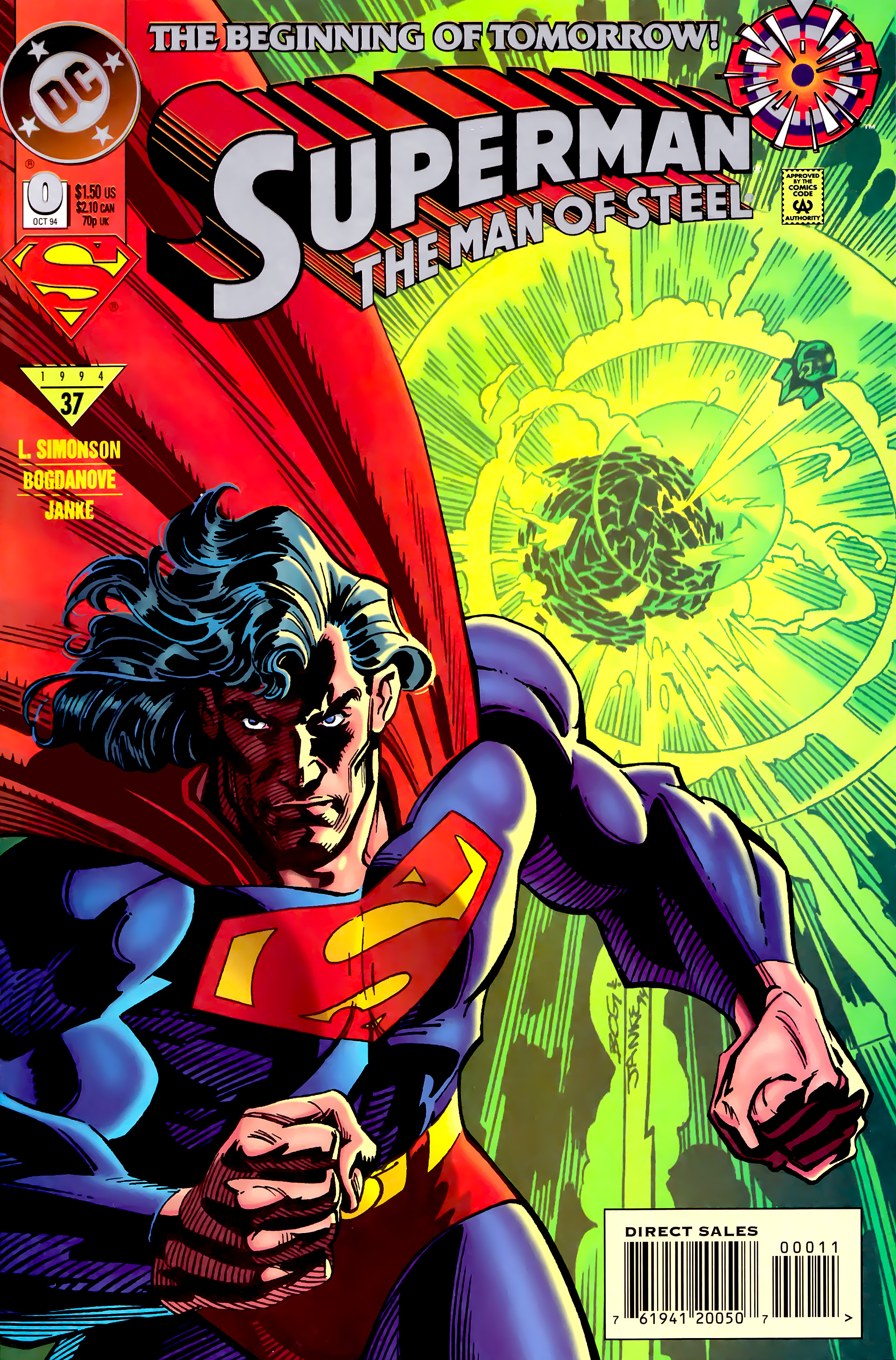 Read online Superman: The Man of Steel (1991) comic -  Issue #0 - 1