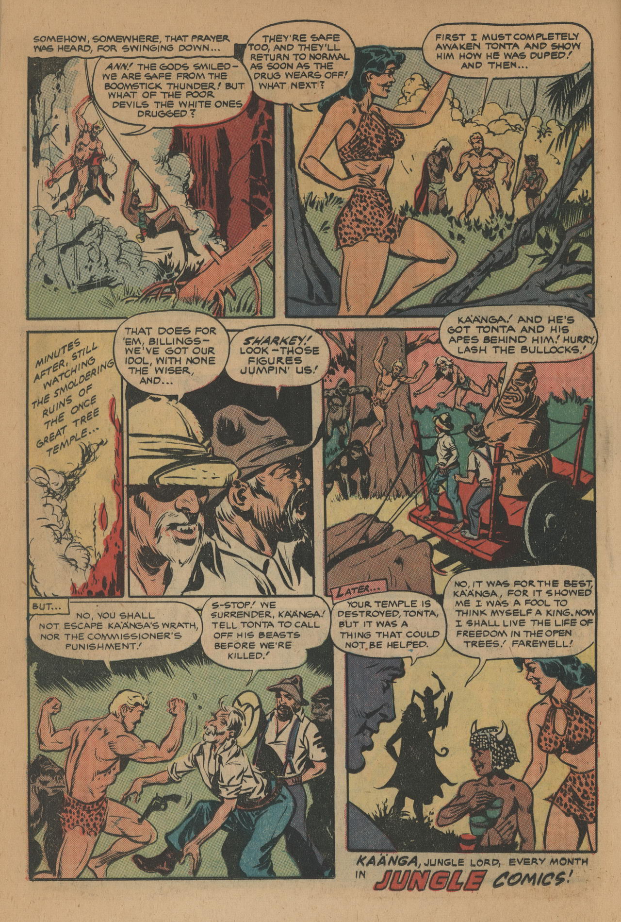 Read online Jungle Comics comic -  Issue #131 - 16