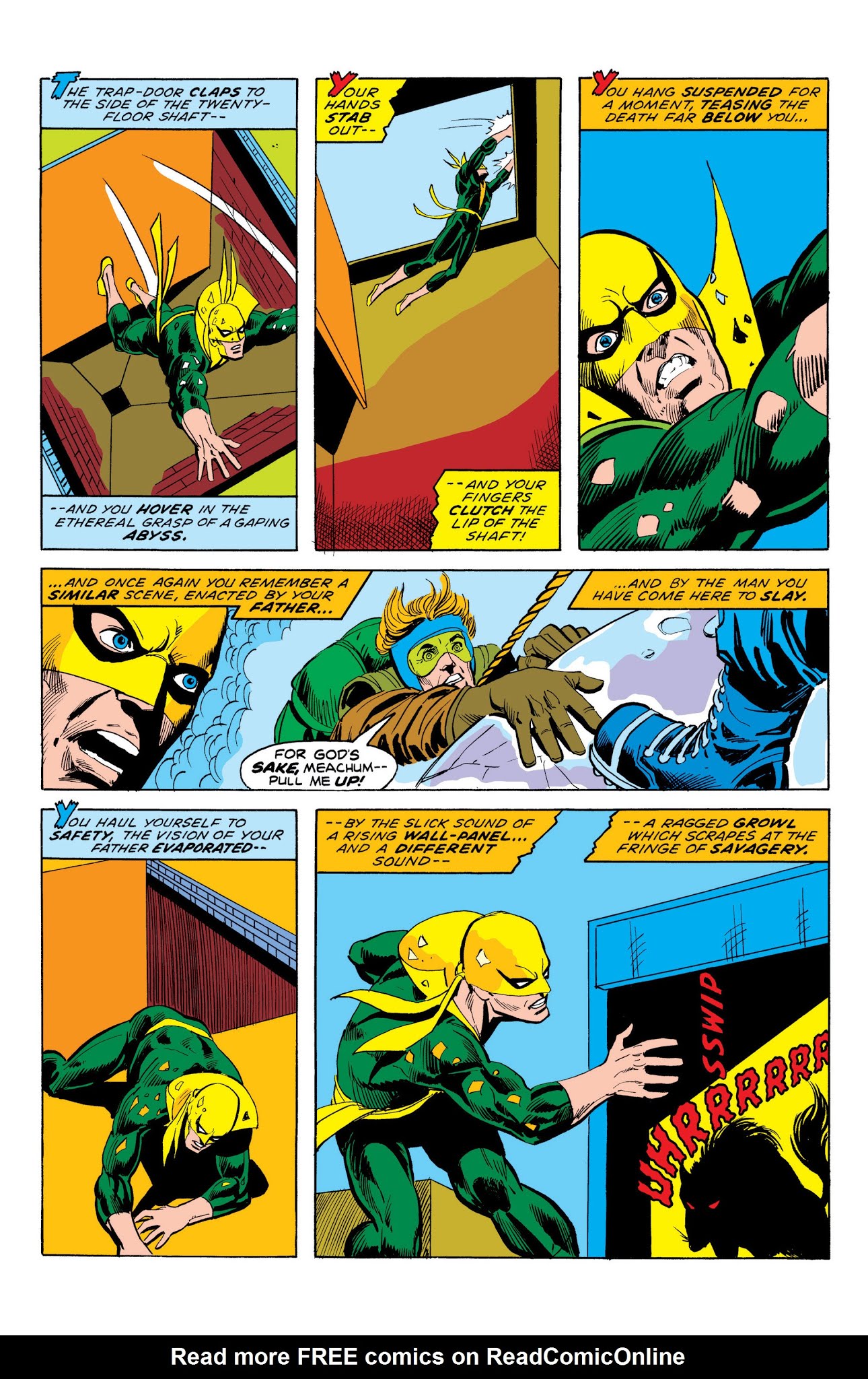 Read online Marvel Masterworks: Iron Fist comic -  Issue # TPB 1 (Part 1) - 56