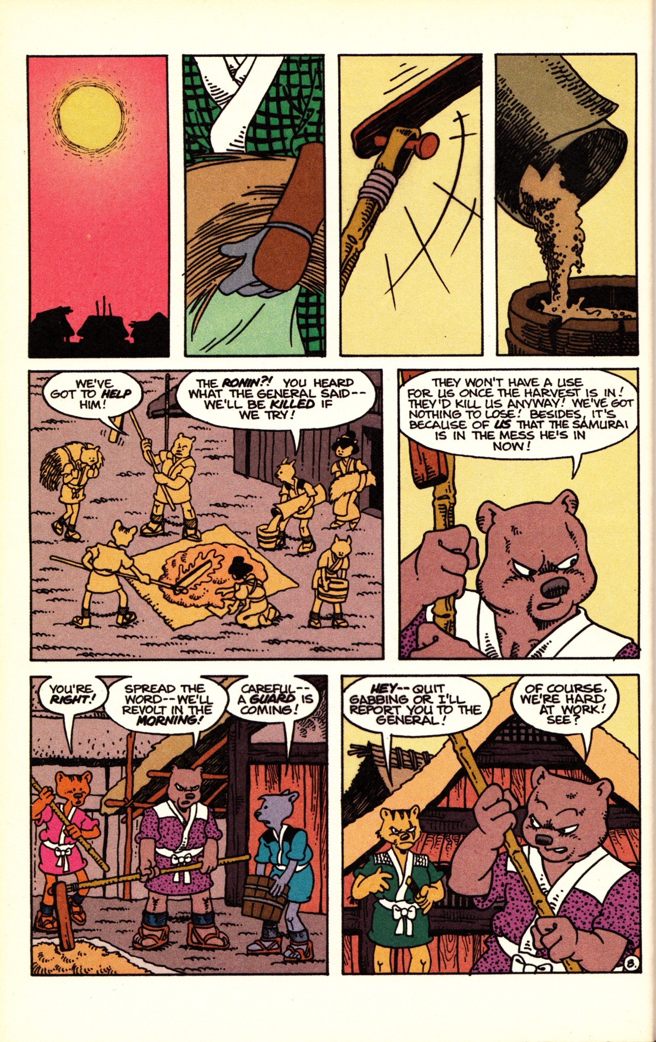 Read online Usagi Yojimbo (1993) comic -  Issue #10 - 10