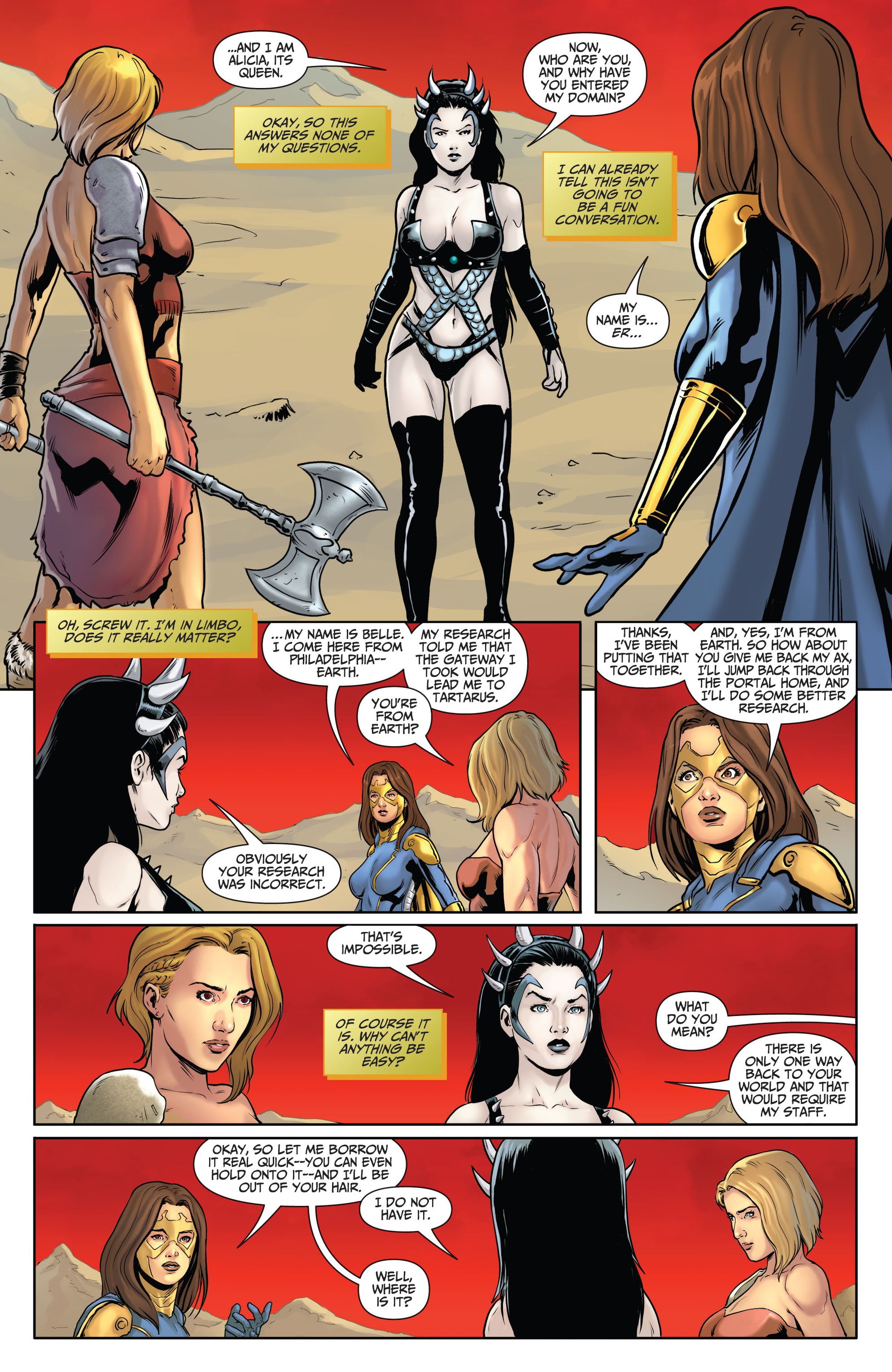 Read online Belle: War of the Giants comic -  Issue # Full - 16