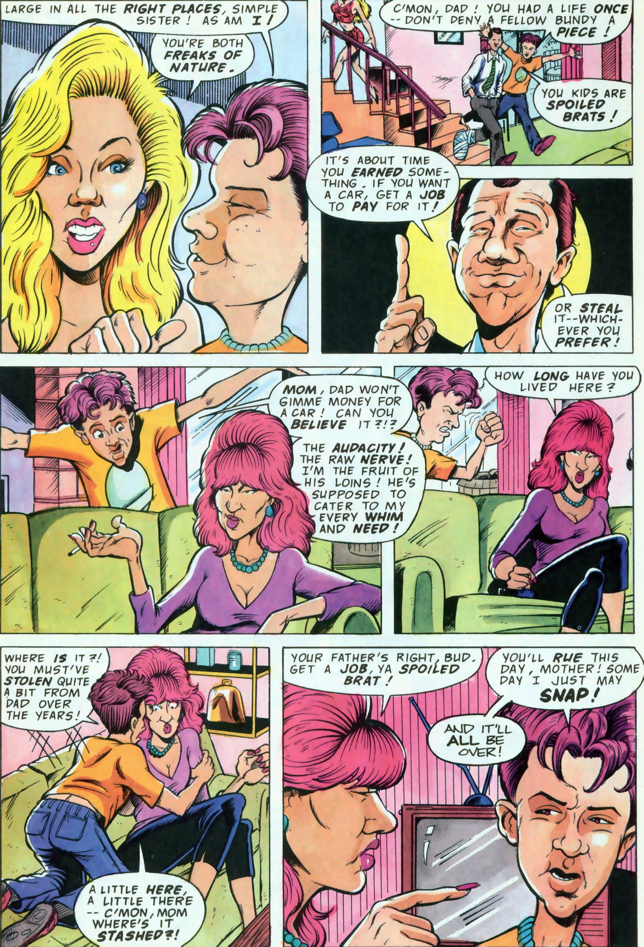 Read online Married... with Children (1991) comic -  Issue #3 - 4