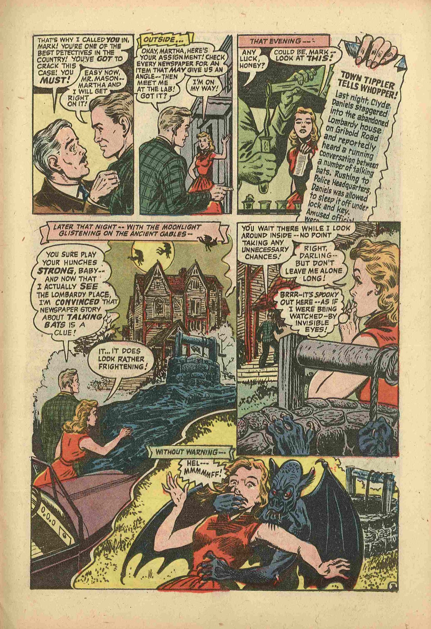 Read online Adventures Into The Unknown comic -  Issue #39 - 21