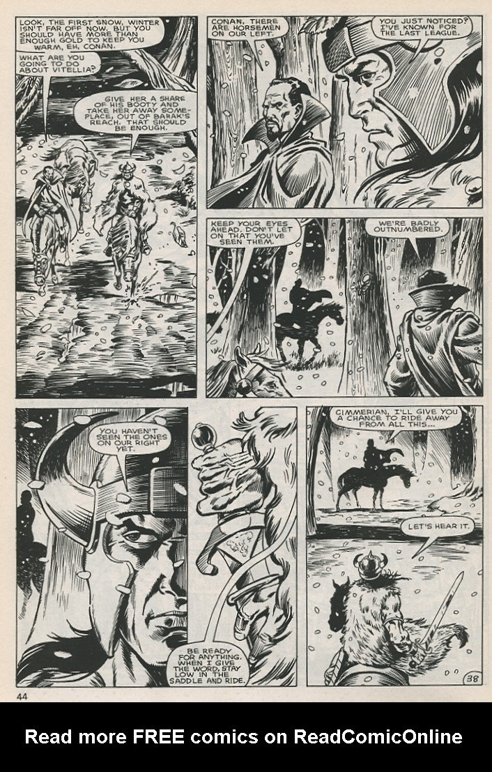 Read online The Savage Sword Of Conan comic -  Issue #130 - 44