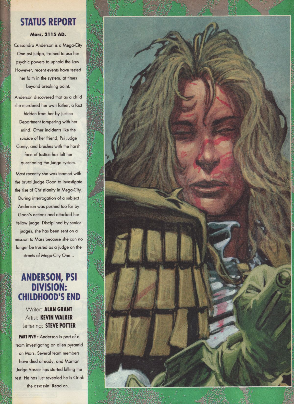 Read online Judge Dredd: The Megazine (vol. 2) comic -  Issue #31 - 36