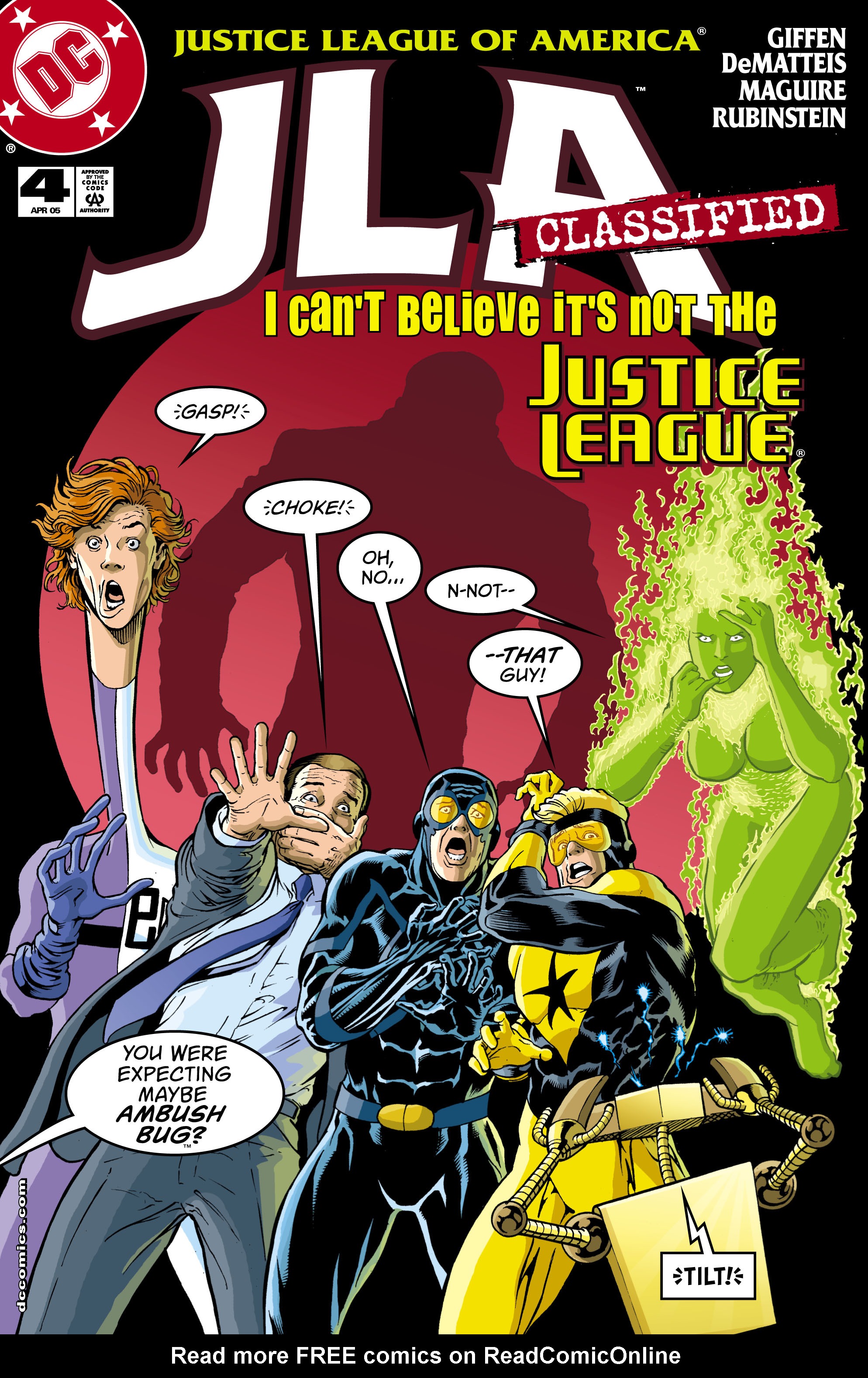 Read online JLA: Classified comic -  Issue #4 - 1