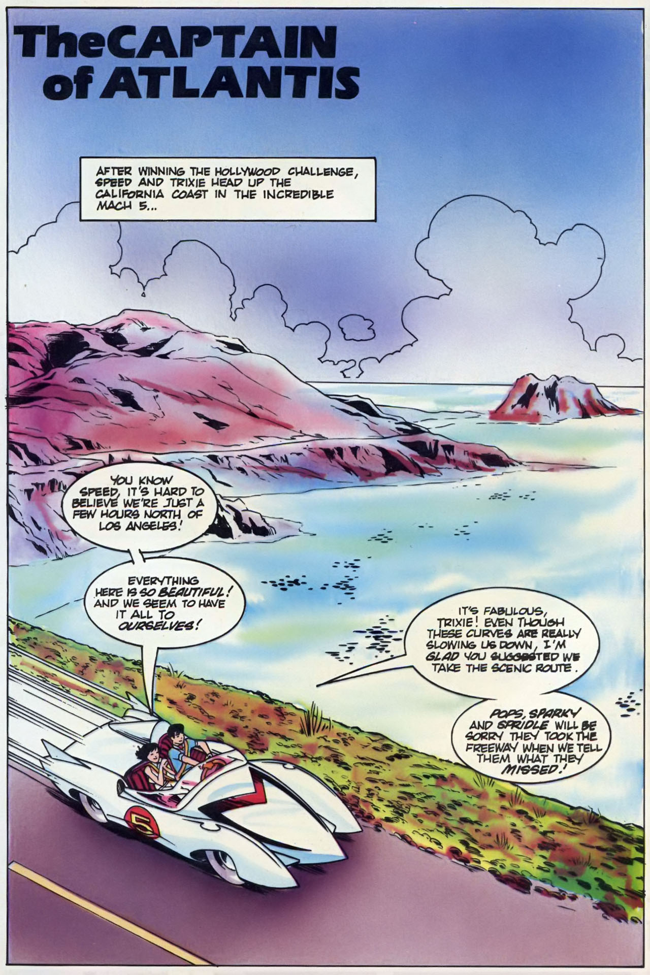 Read online Speed Racer (1987) comic -  Issue #7 - 3