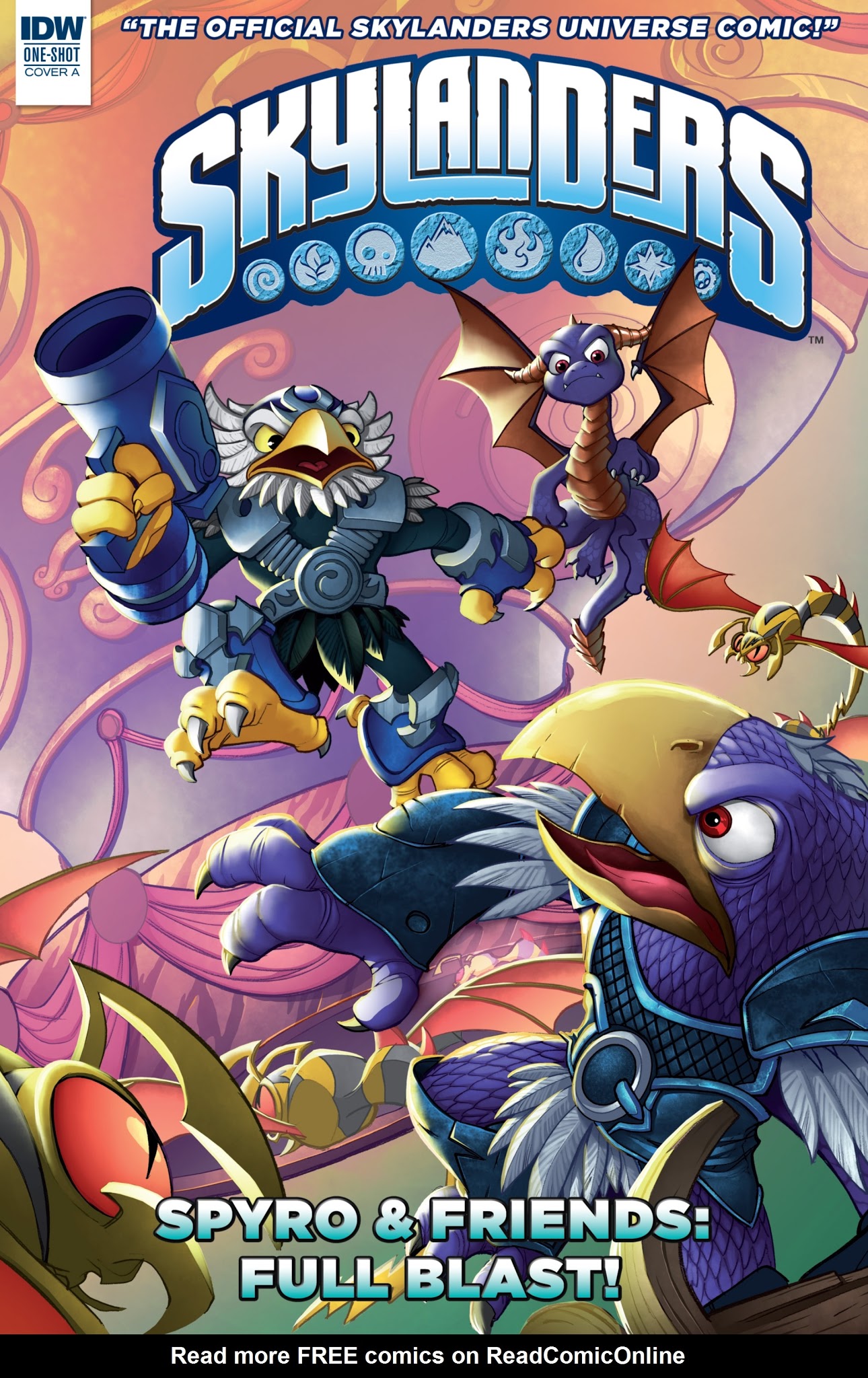 Read online Skylanders Quarterly-Spyro & Friends: Full Blast comic -  Issue # Full - 1