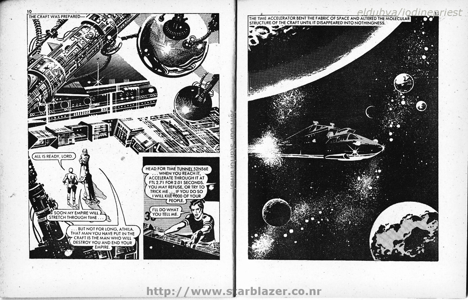Read online Starblazer comic -  Issue #67 - 7