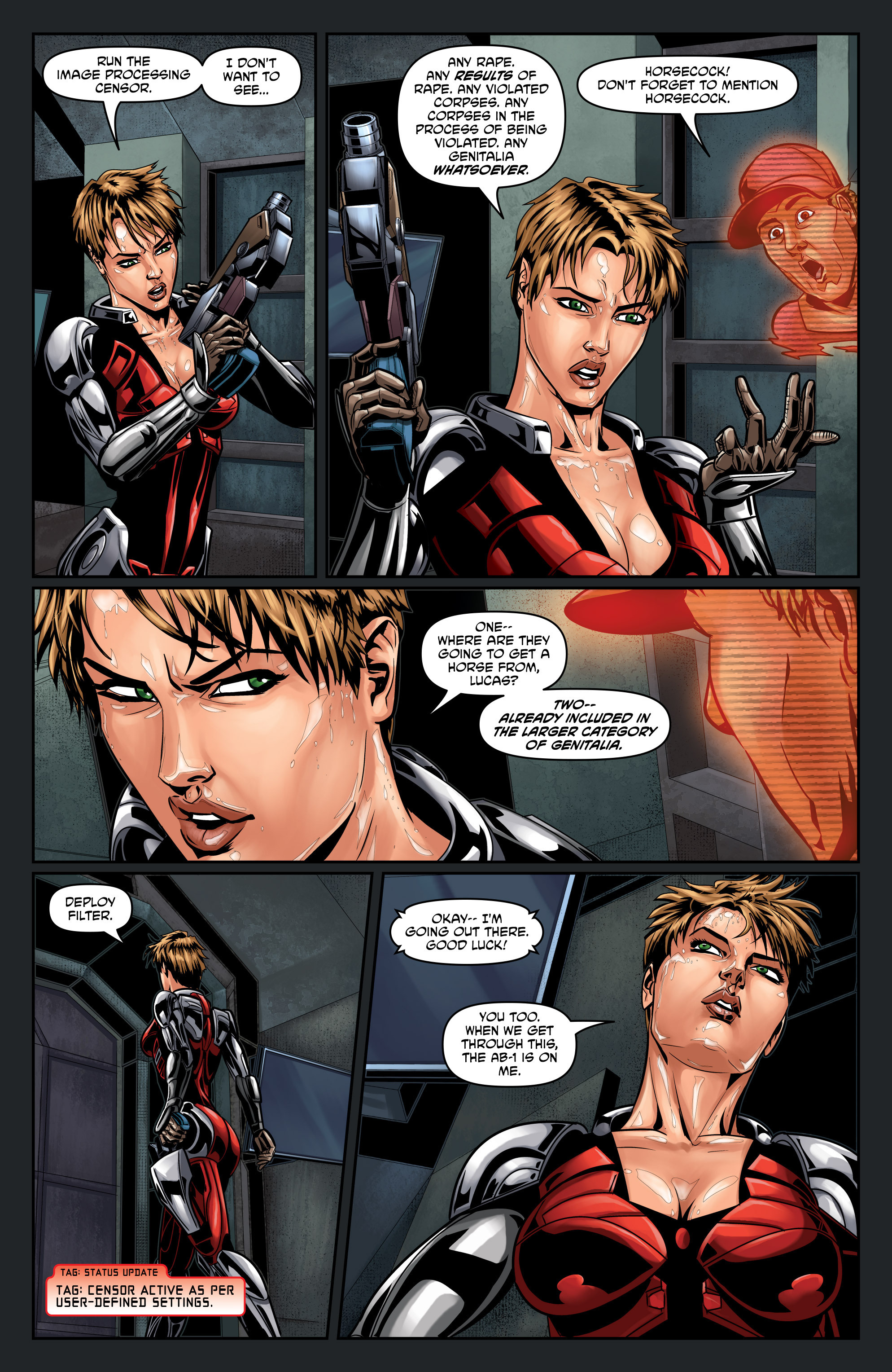 Read online Mercury Heat comic -  Issue #8 - 16