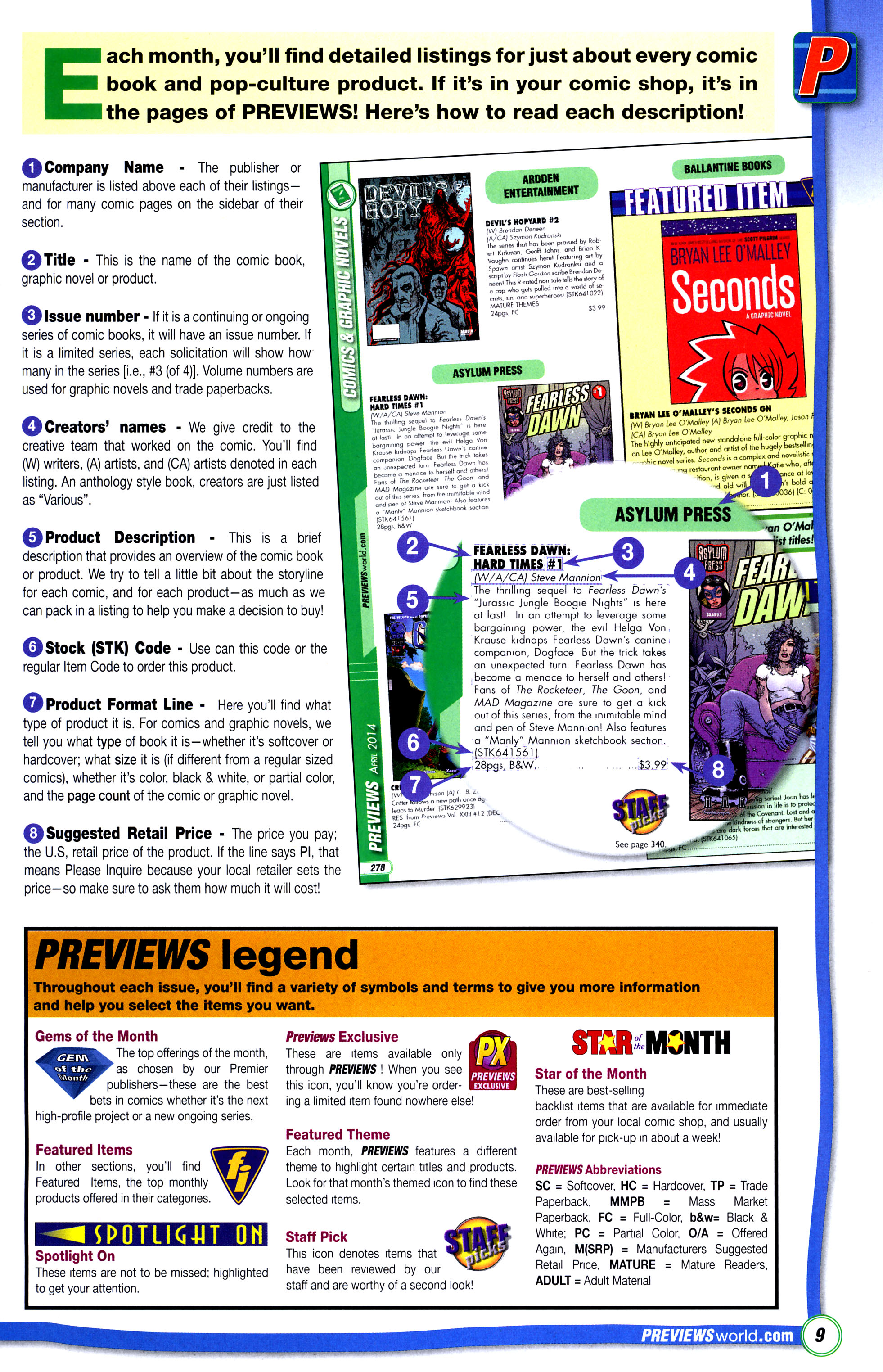 Read online Free Comic Book Day 2014 comic -  Issue # PreviewsWorld Spectacular - 31