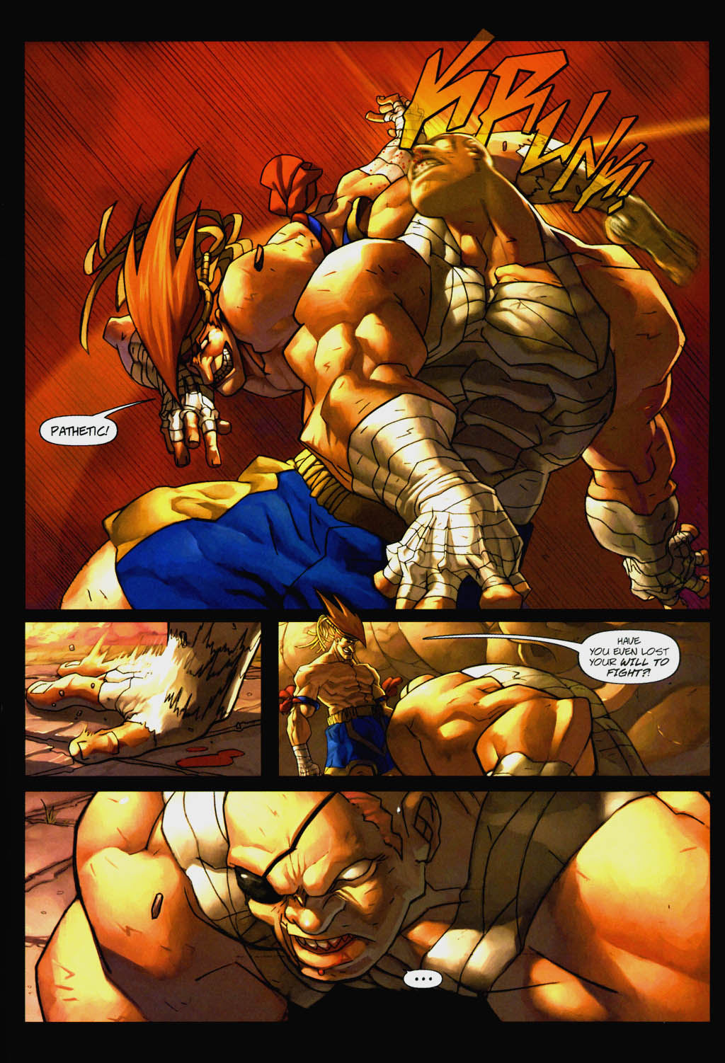 Read online Street Fighter (2003) comic -  Issue #9 - 25