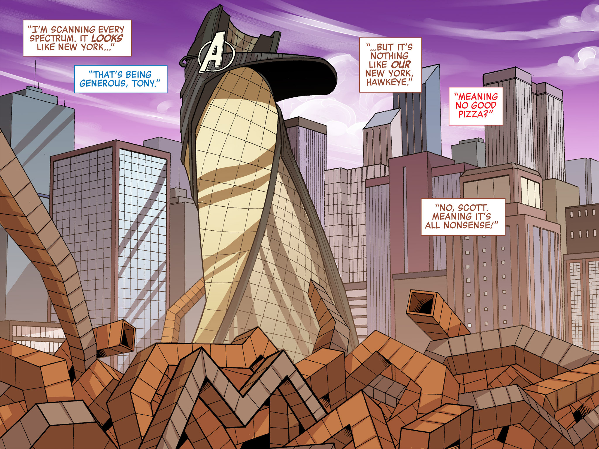 Read online Marvel Universe Avengers Infinite Comic comic -  Issue #4 - 2