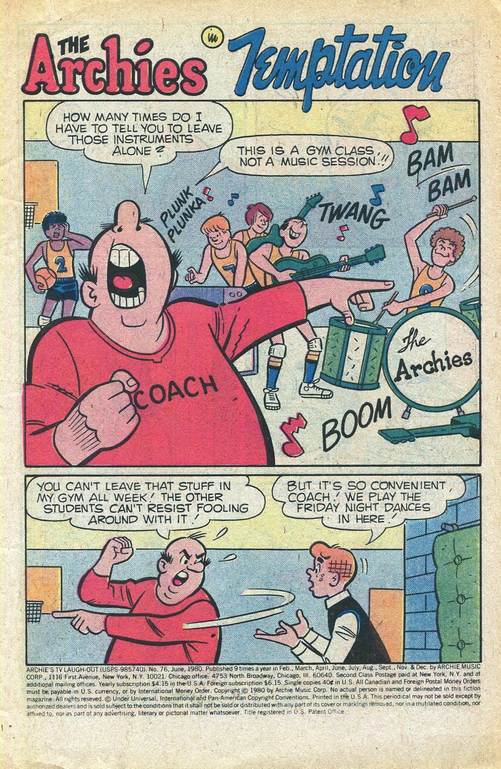 Read online Archie's TV Laugh-Out comic -  Issue #76 - 3