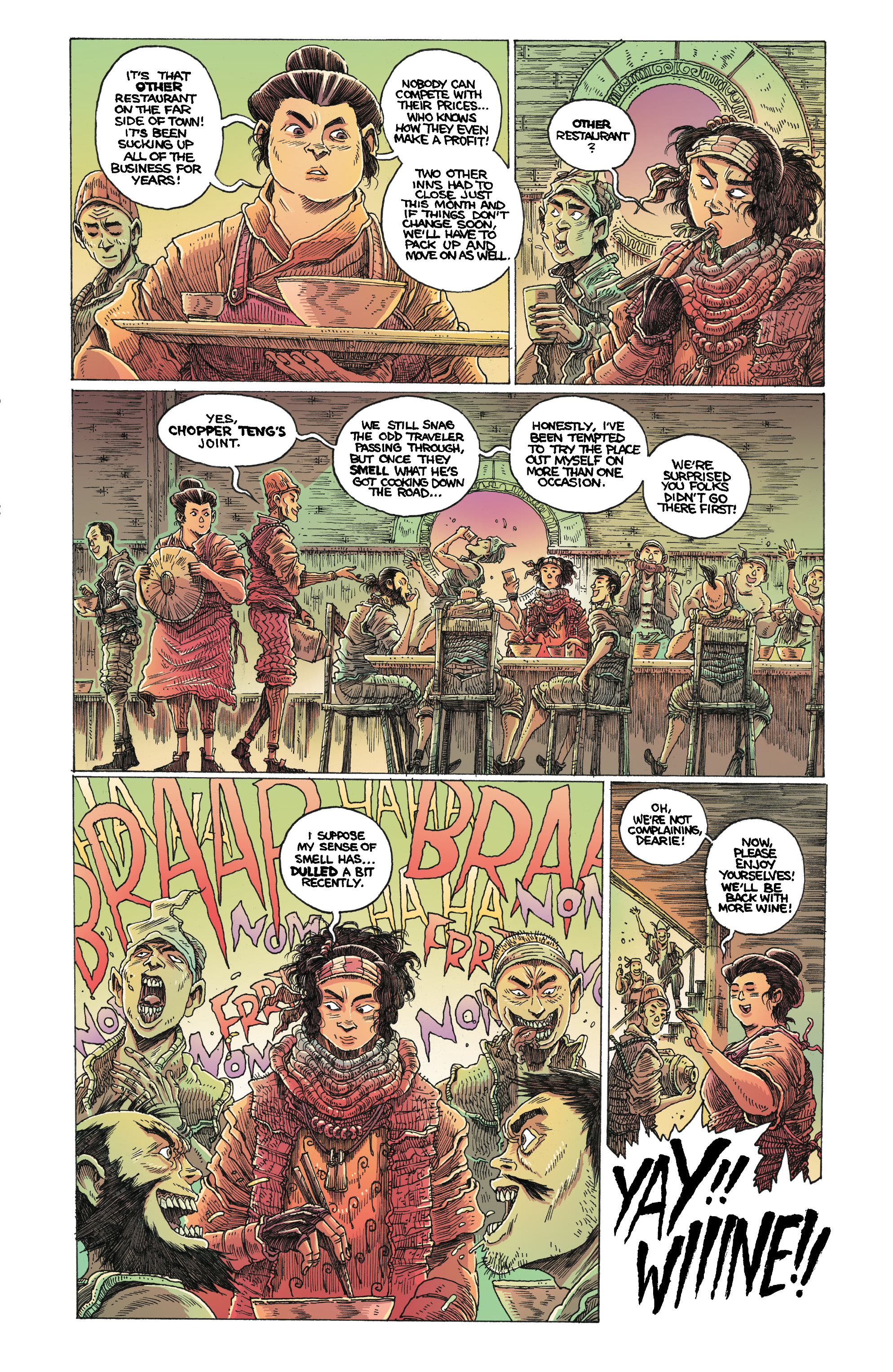 Read online Orphan and the Five Beasts comic -  Issue #3 - 9