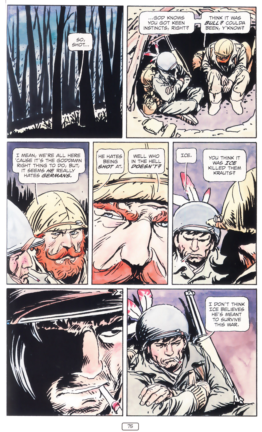 Read online Sgt. Rock: Between Hell & A Hard Place comic -  Issue # TPB - 81