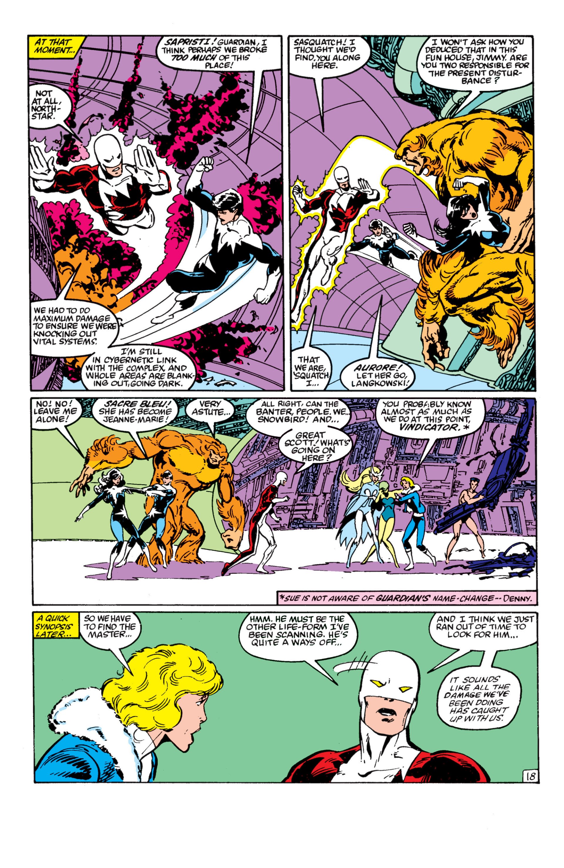 Read online Alpha Flight (1983) comic -  Issue #4 - 18