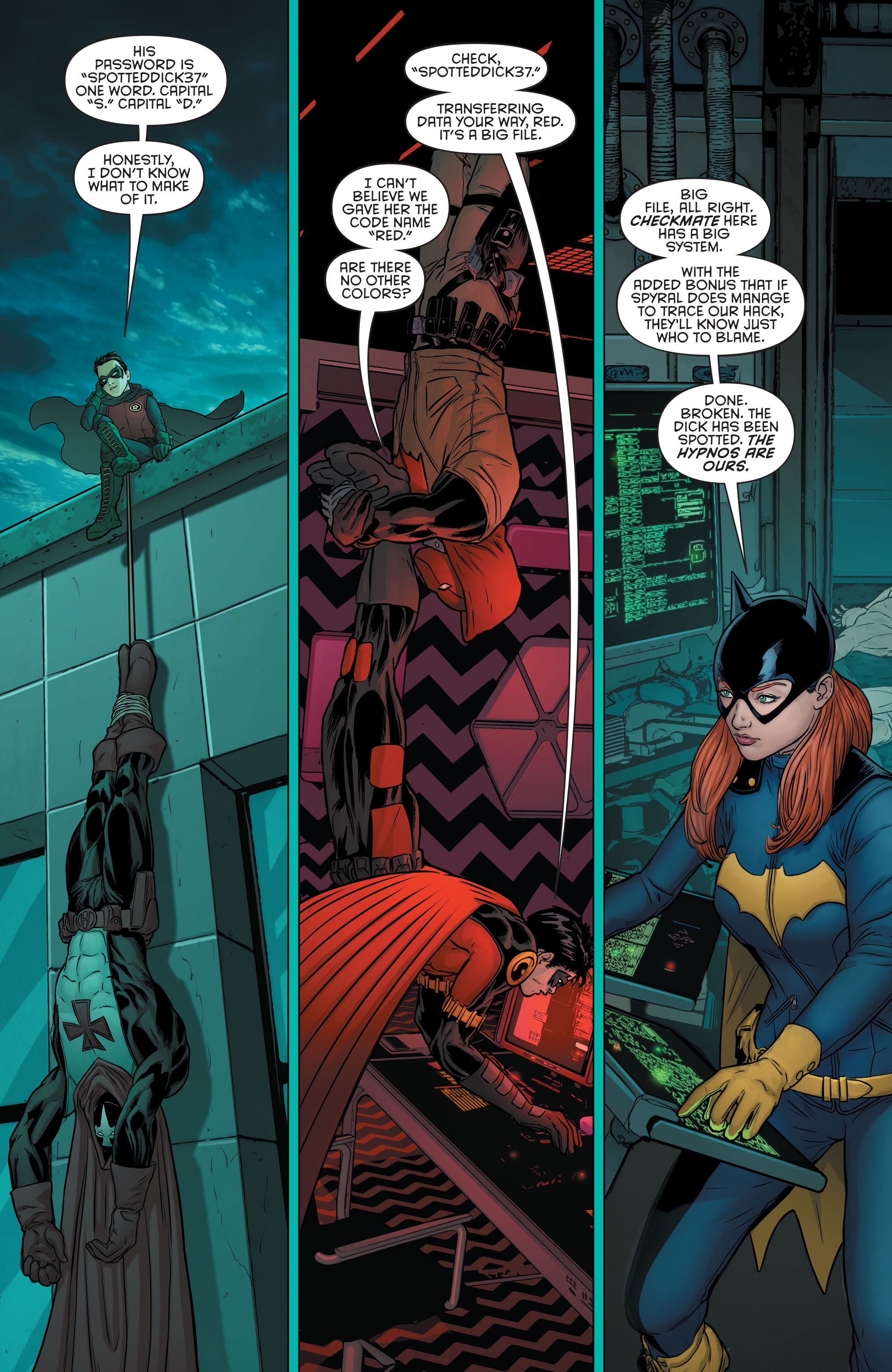 Read online Grayson comic -  Issue #12 - 23