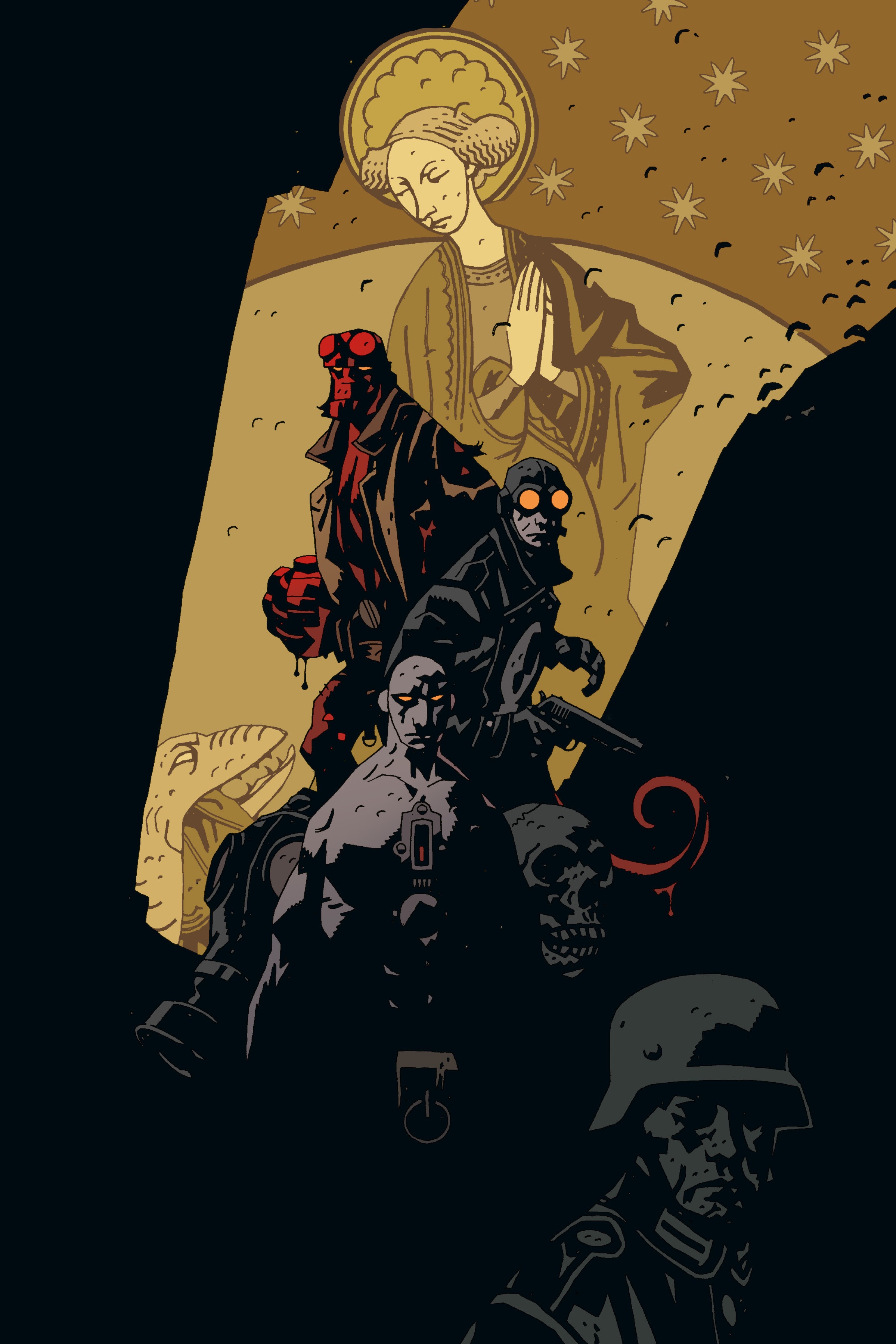 Read online Hellboy: 25 Years of Covers comic -  Issue # TPB (Part 1) - 47