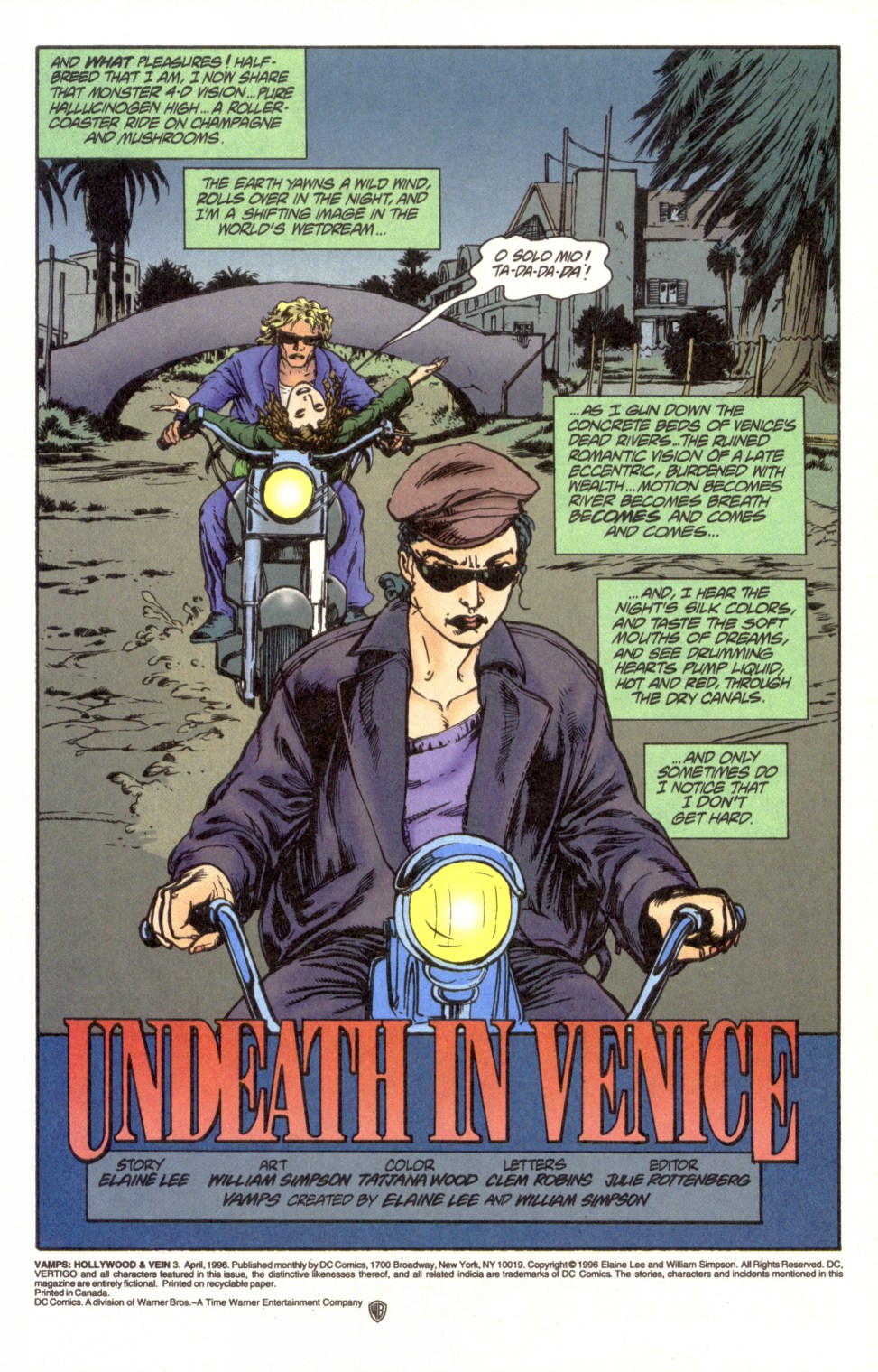 Read online Vamps: Hollywood & Vein comic -  Issue #3 - 4