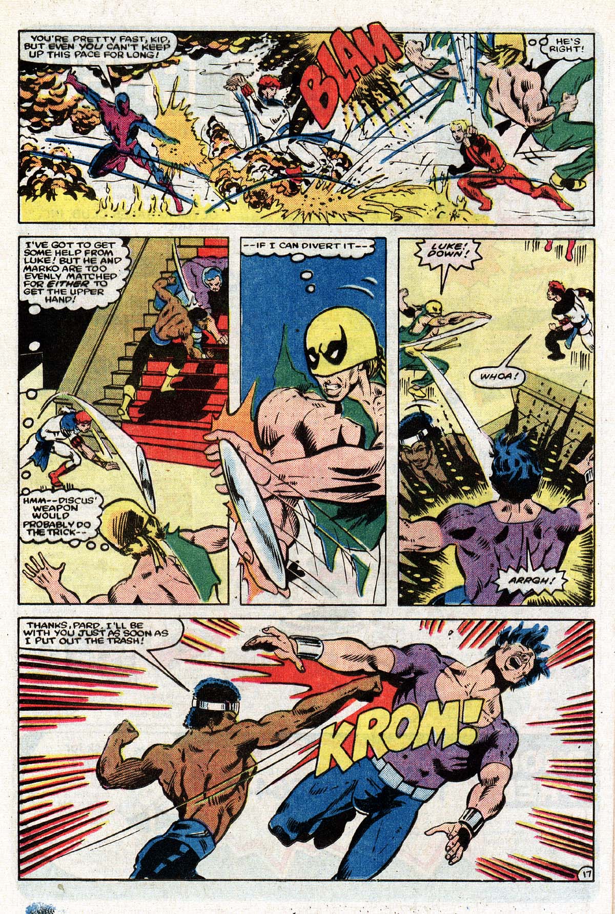 Read online Power Man and Iron Fist (1978) comic -  Issue #110 - 18