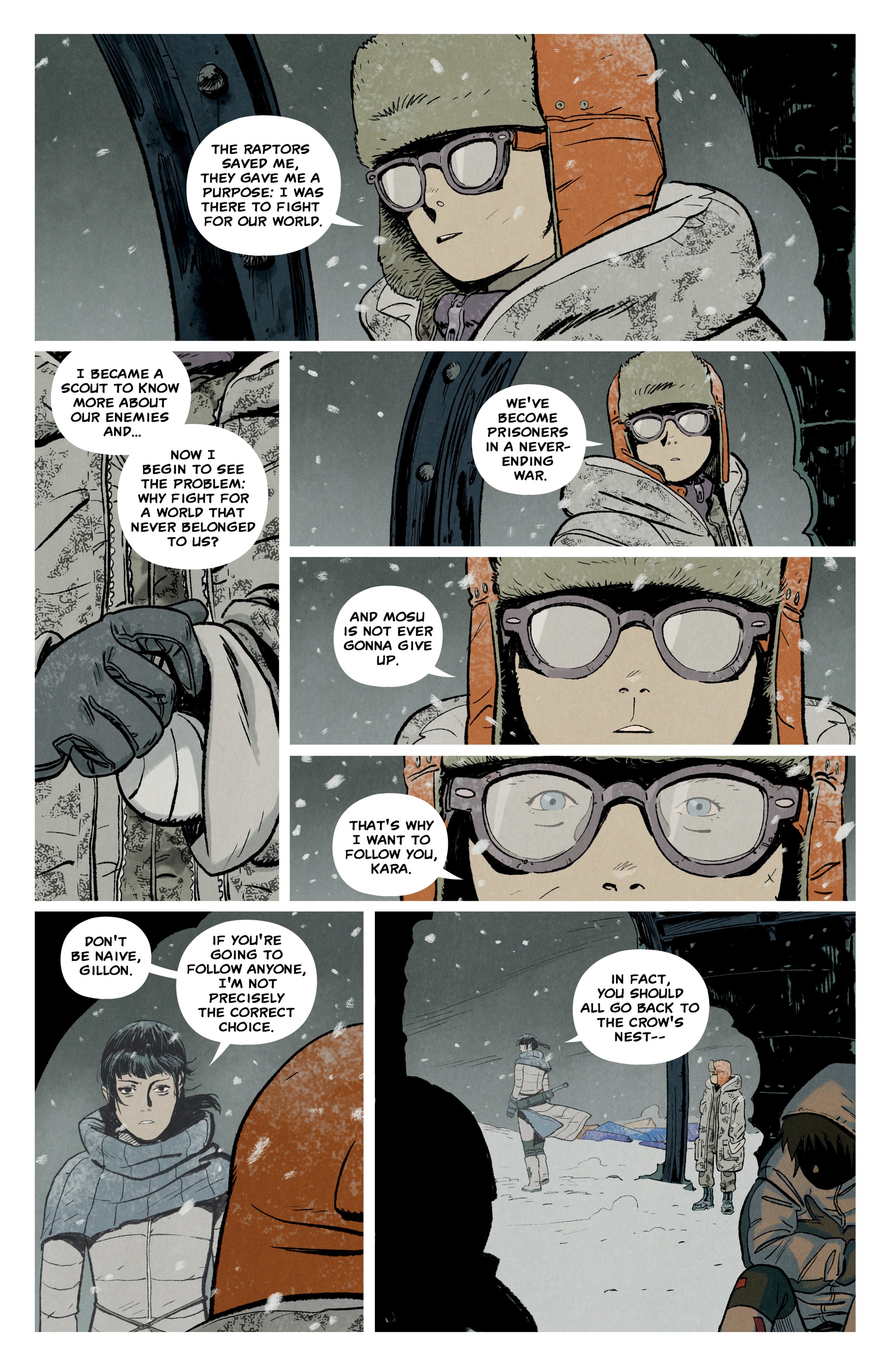 Read online Giants: Ghosts of Winter comic -  Issue # TPB - 80