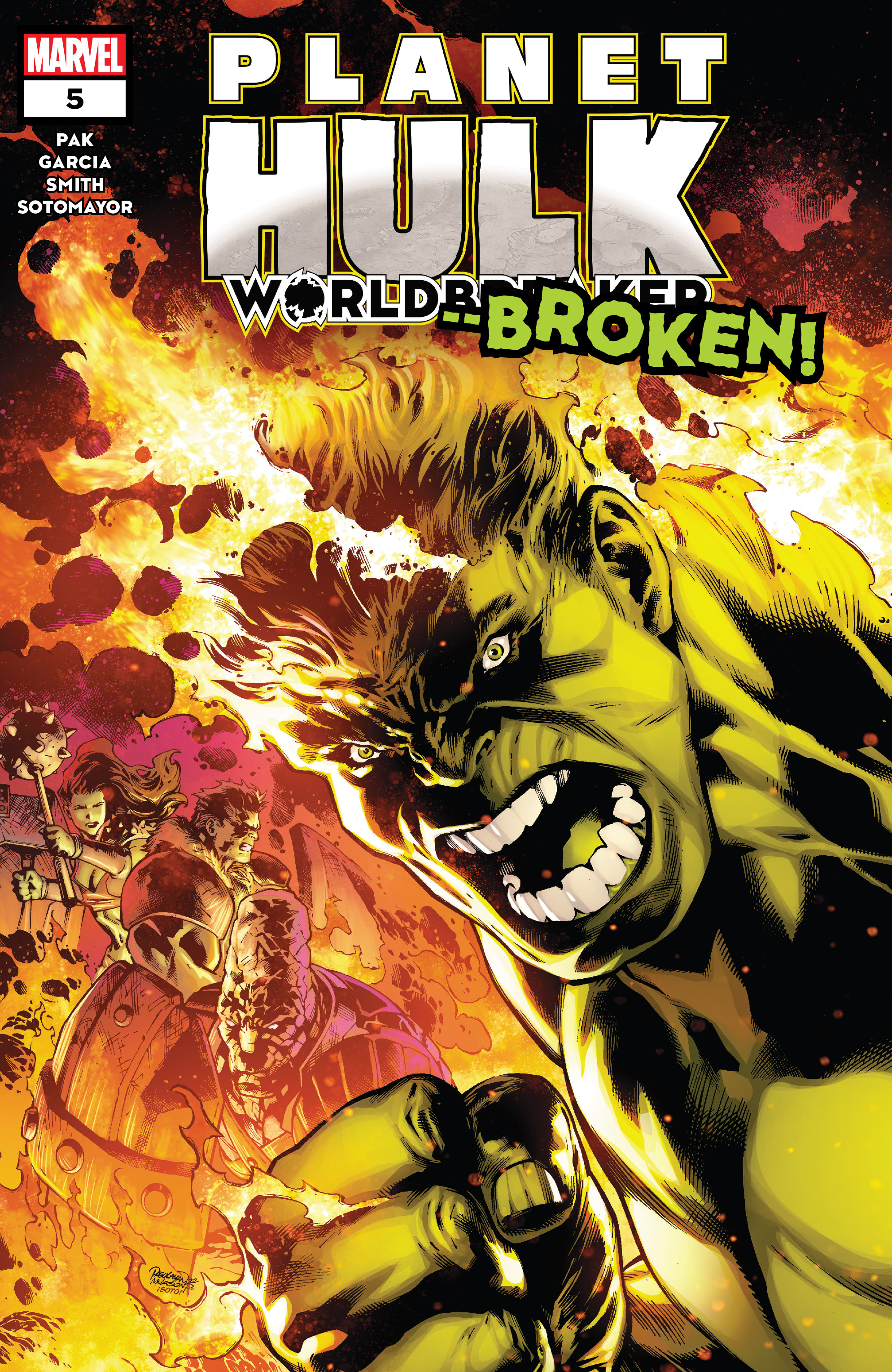 Read online Planet Hulk Worldbreaker comic -  Issue #5 - 1