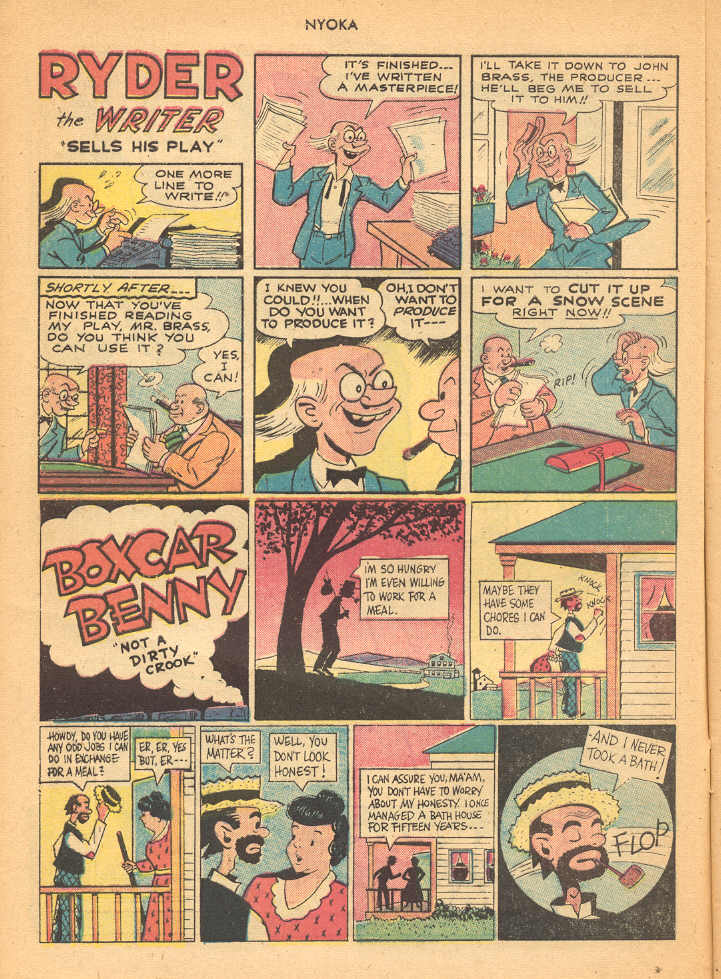 Read online Nyoka the Jungle Girl (1945) comic -  Issue #8 - 14