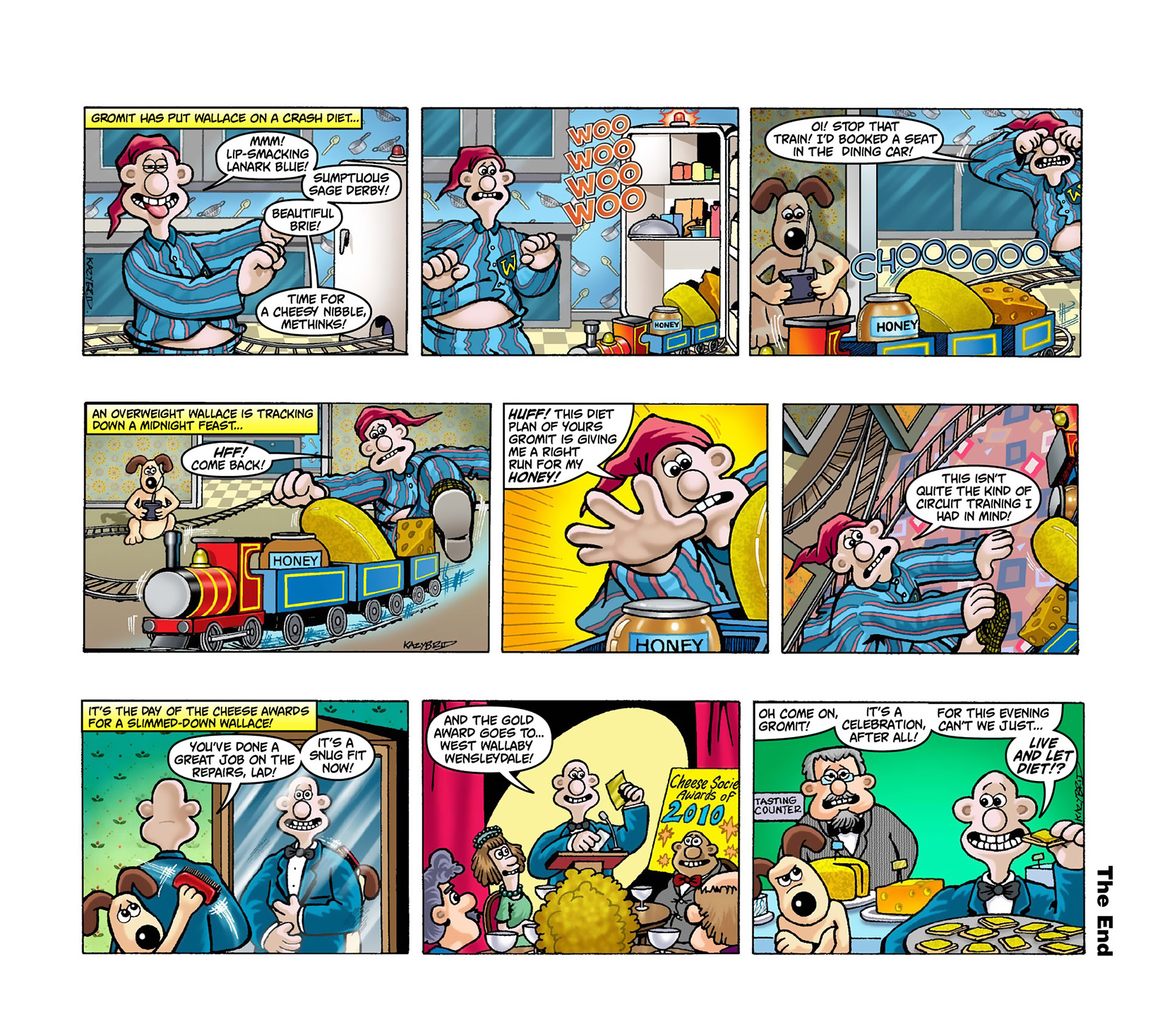 Read online Wallace & Gromit Dailies comic -  Issue #4 - 3