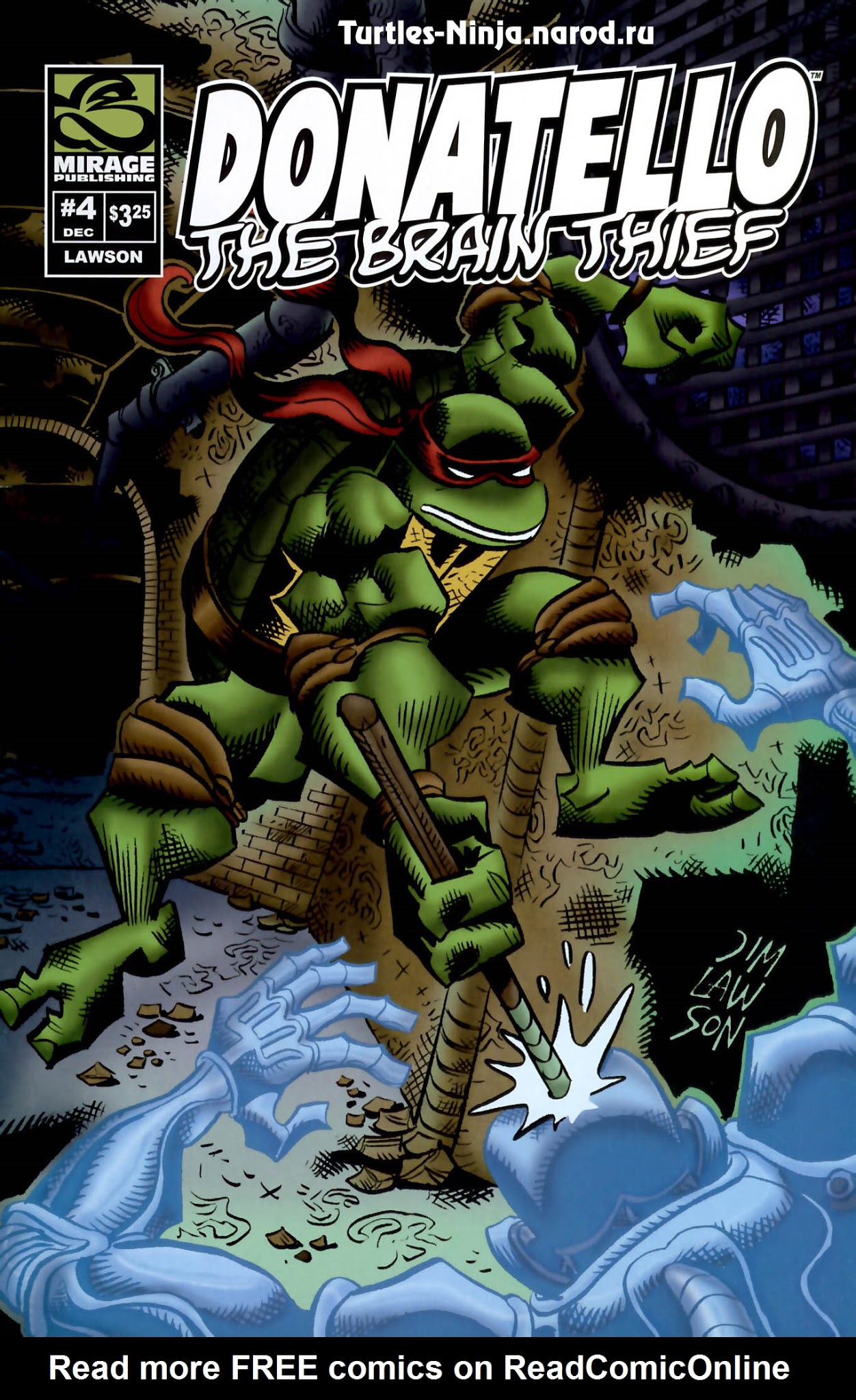 Read online Donatello The Brain Thief comic -  Issue #4 - 1