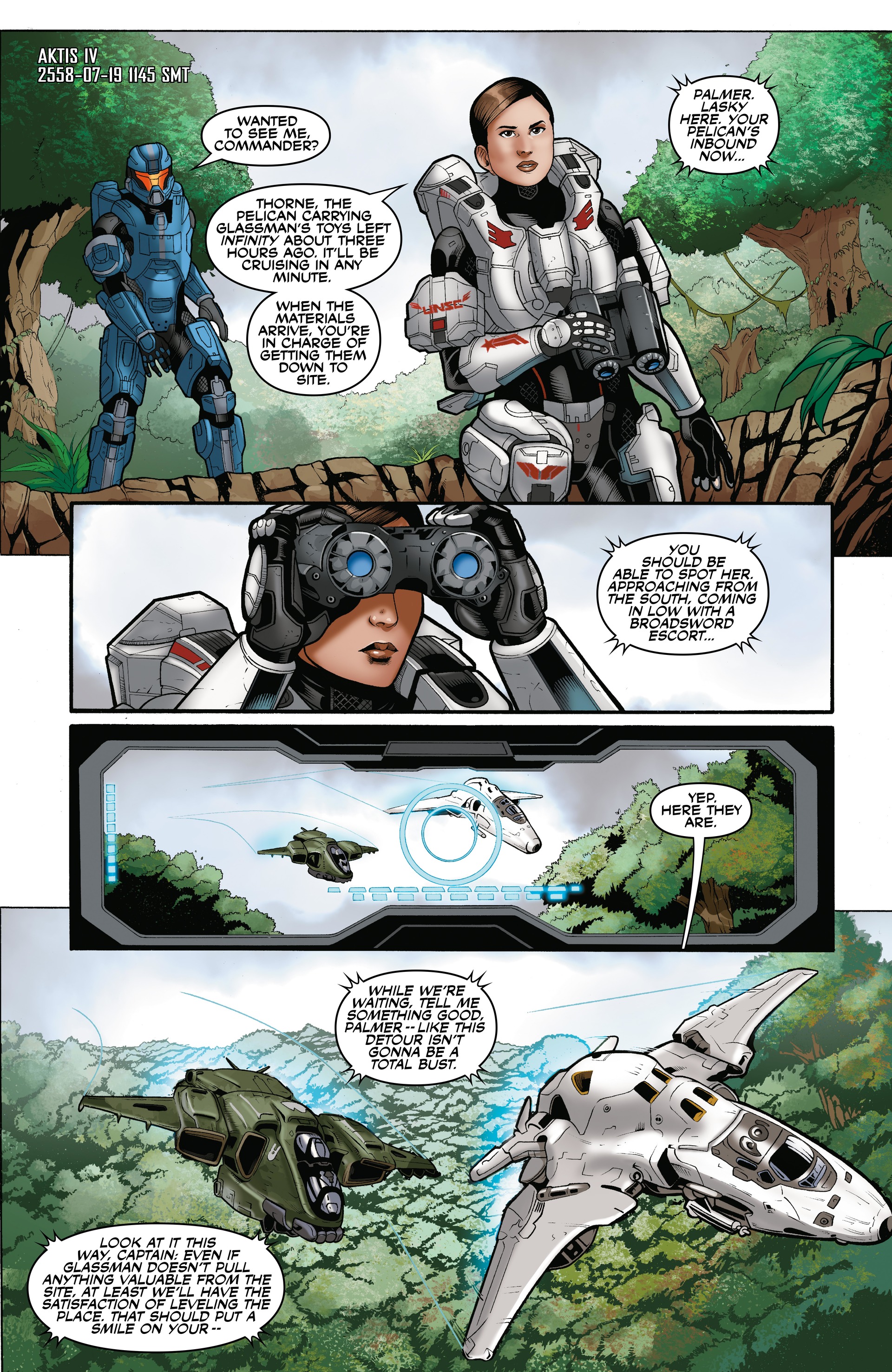 Read online Halo: Initiation and Escalation comic -  Issue # TPB (Part 5) - 2