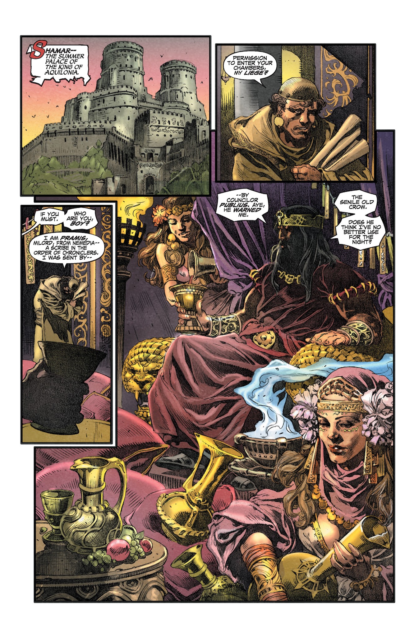 Read online King Conan: The Scarlet Citadel comic -  Issue # TPB - 13