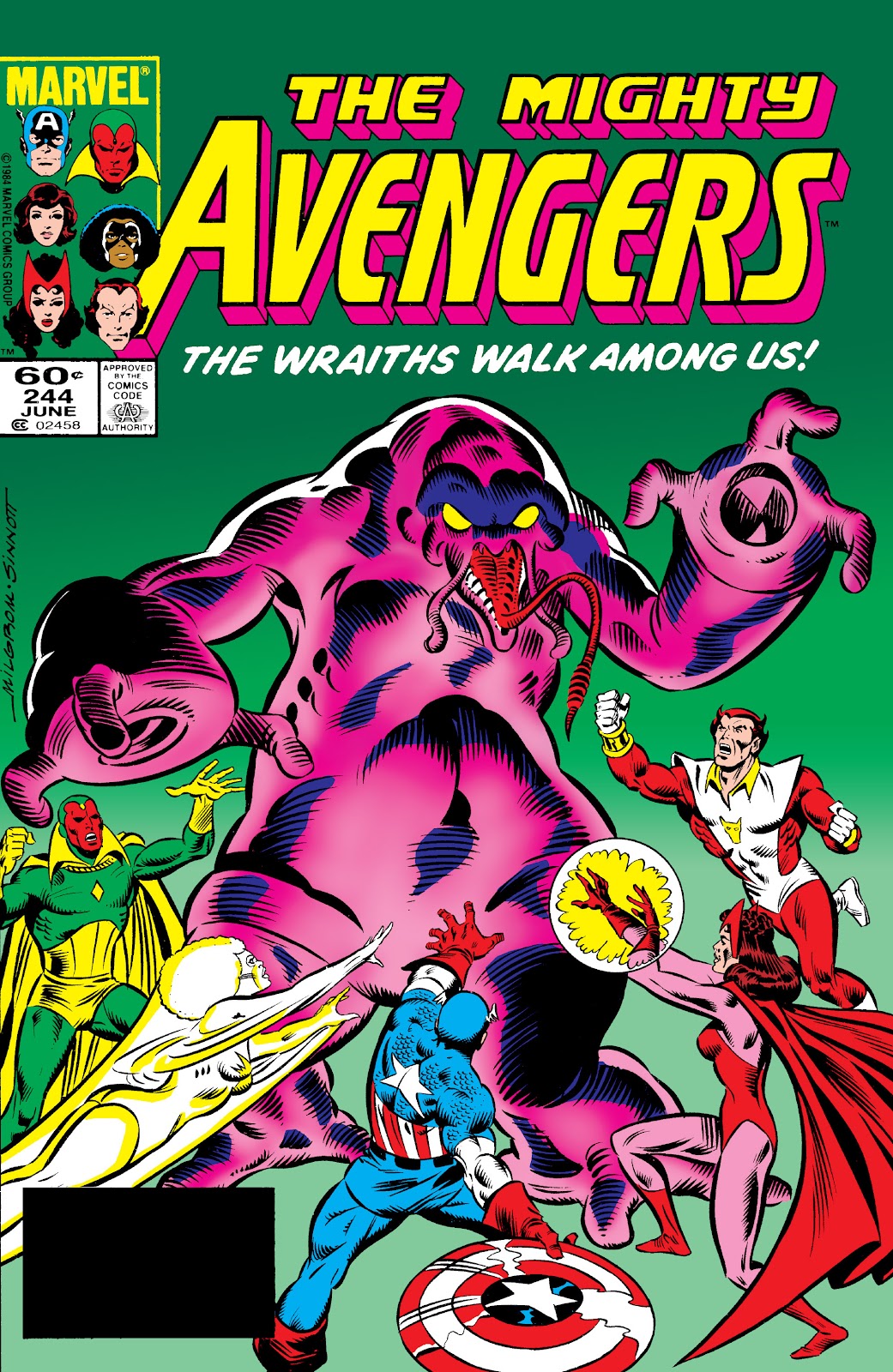 The Avengers (1963) issue 244 - Page 1