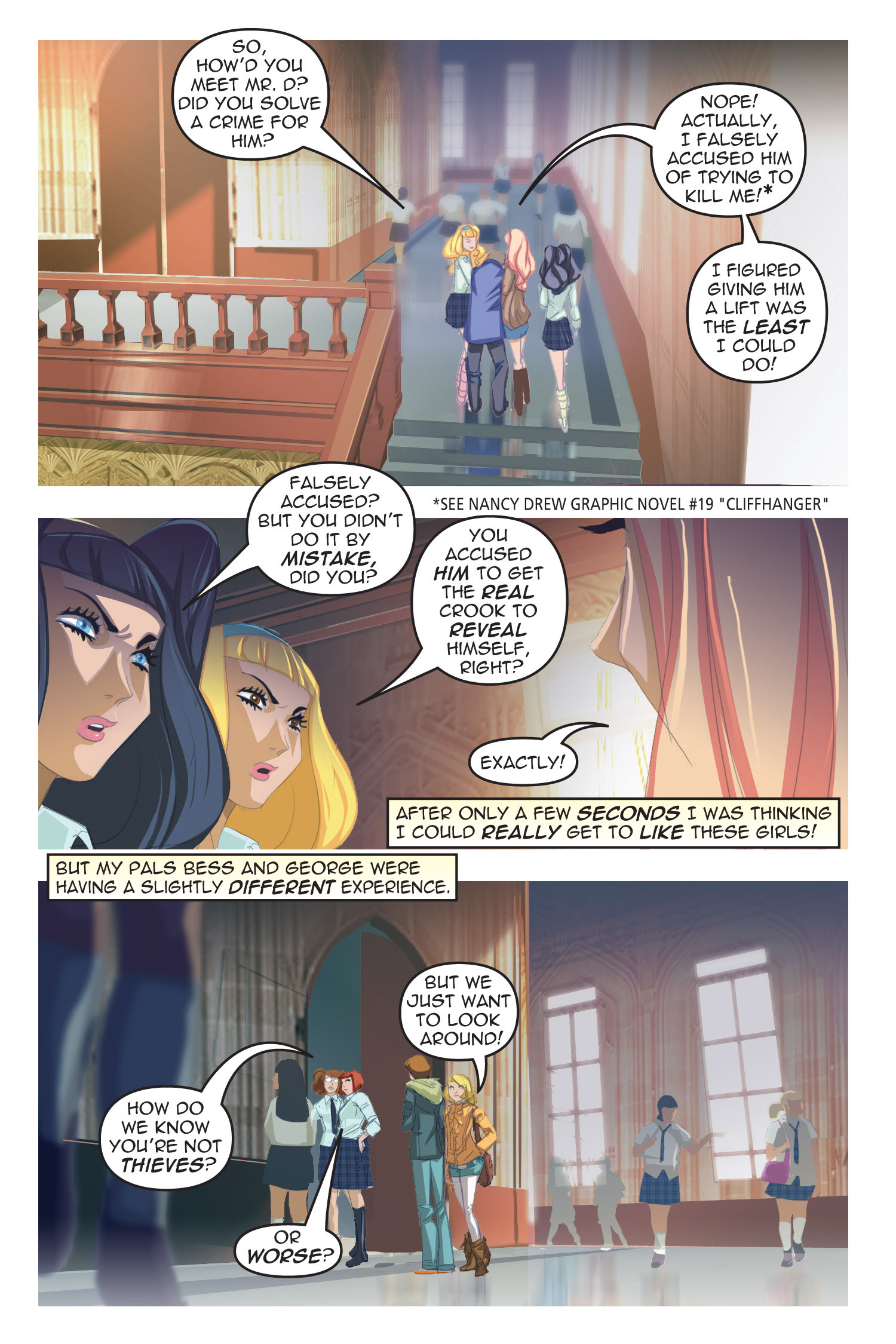 Read online Nancy Drew comic -  Issue #20 - 7