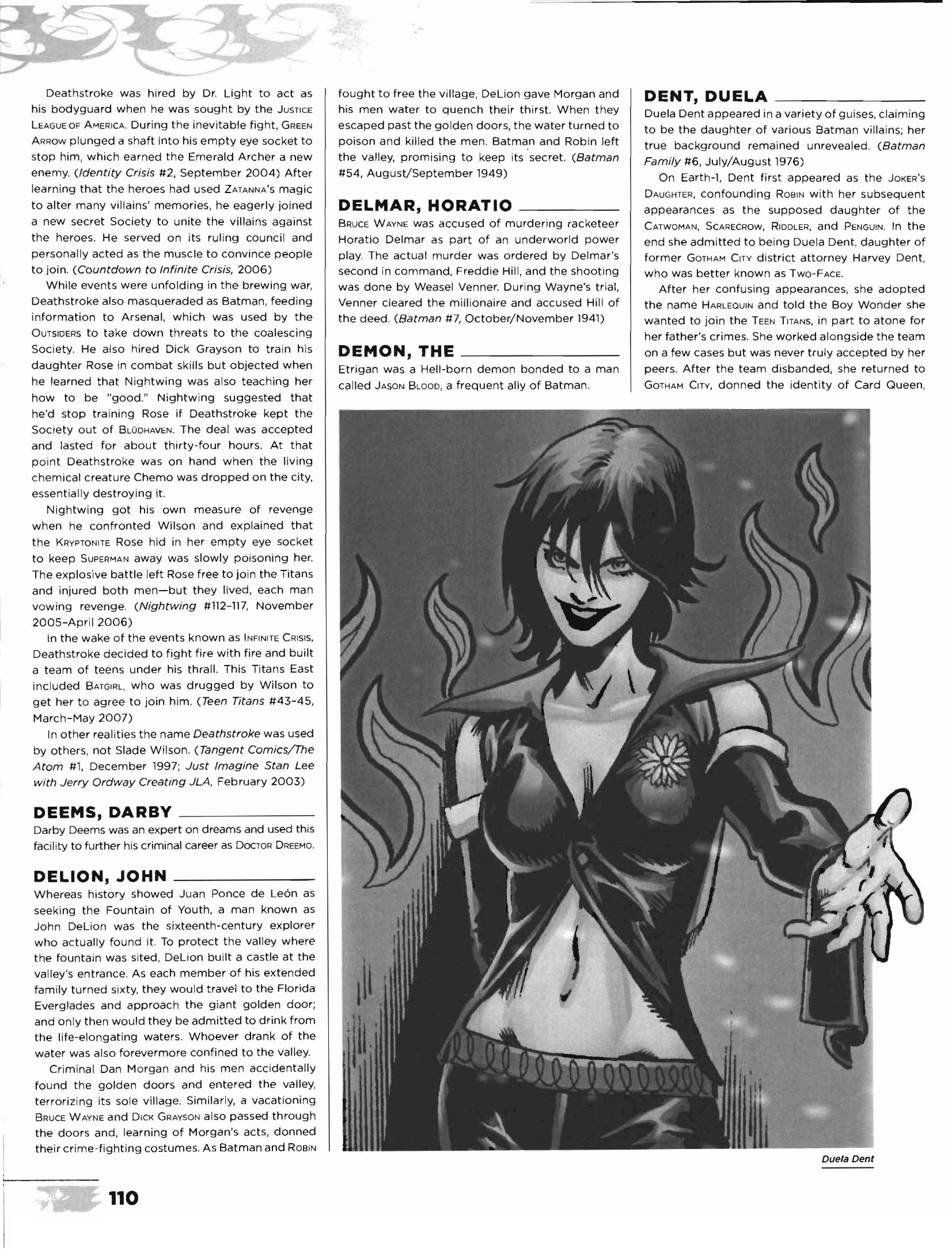 Read online The Essential Batman Encyclopedia comic -  Issue # TPB (Part 2) - 22