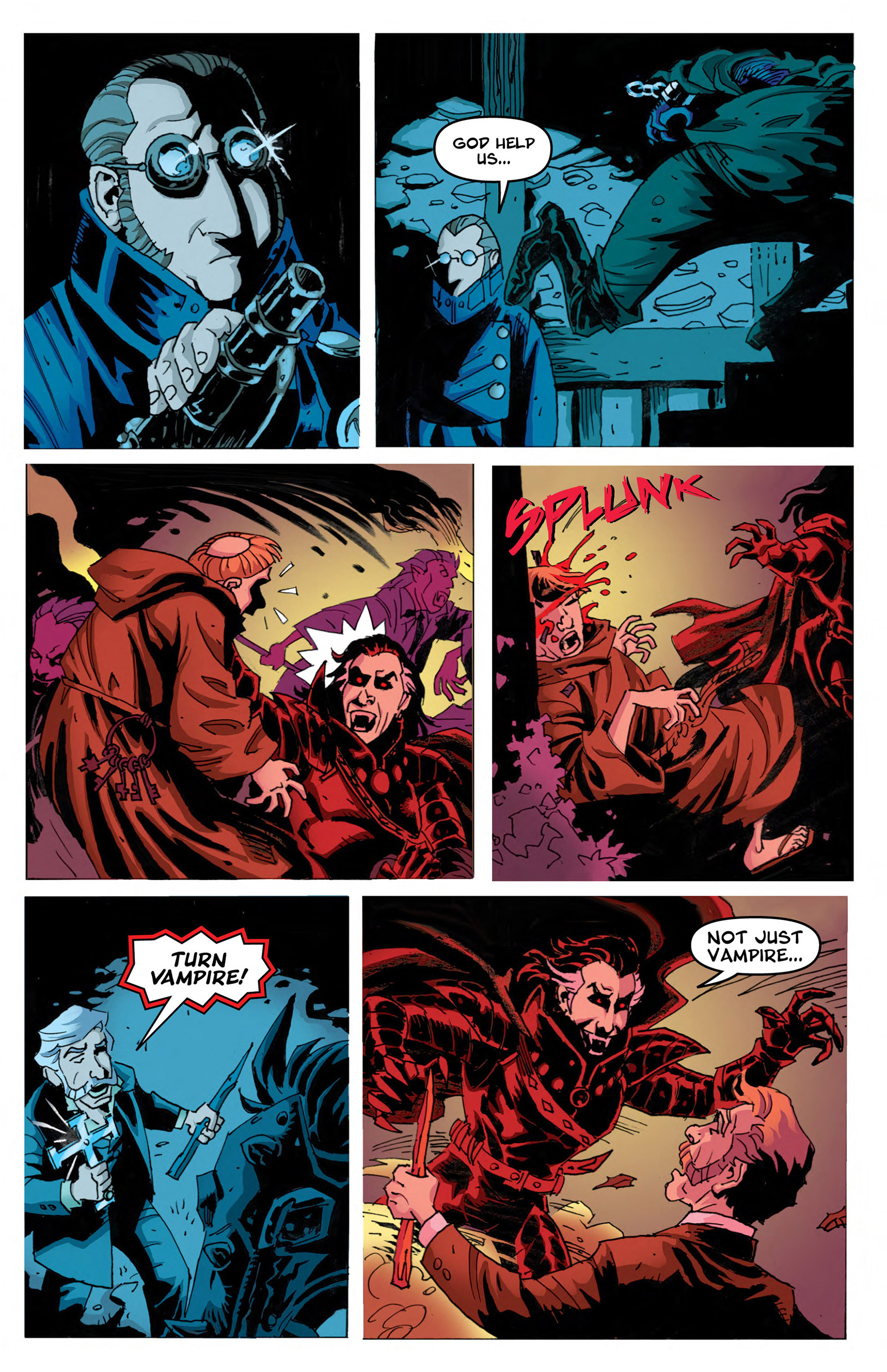 Read online Flesh and Blood comic -  Issue # TPB 1 - 76